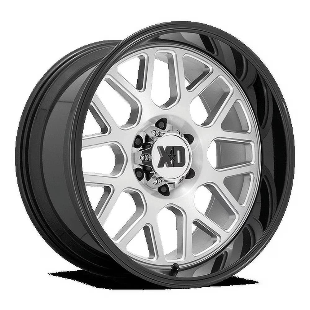 Compact Wheels And Rim with Gloss Black Lip Finish - Aluminum Black - Low Maintenance Model 7850FA