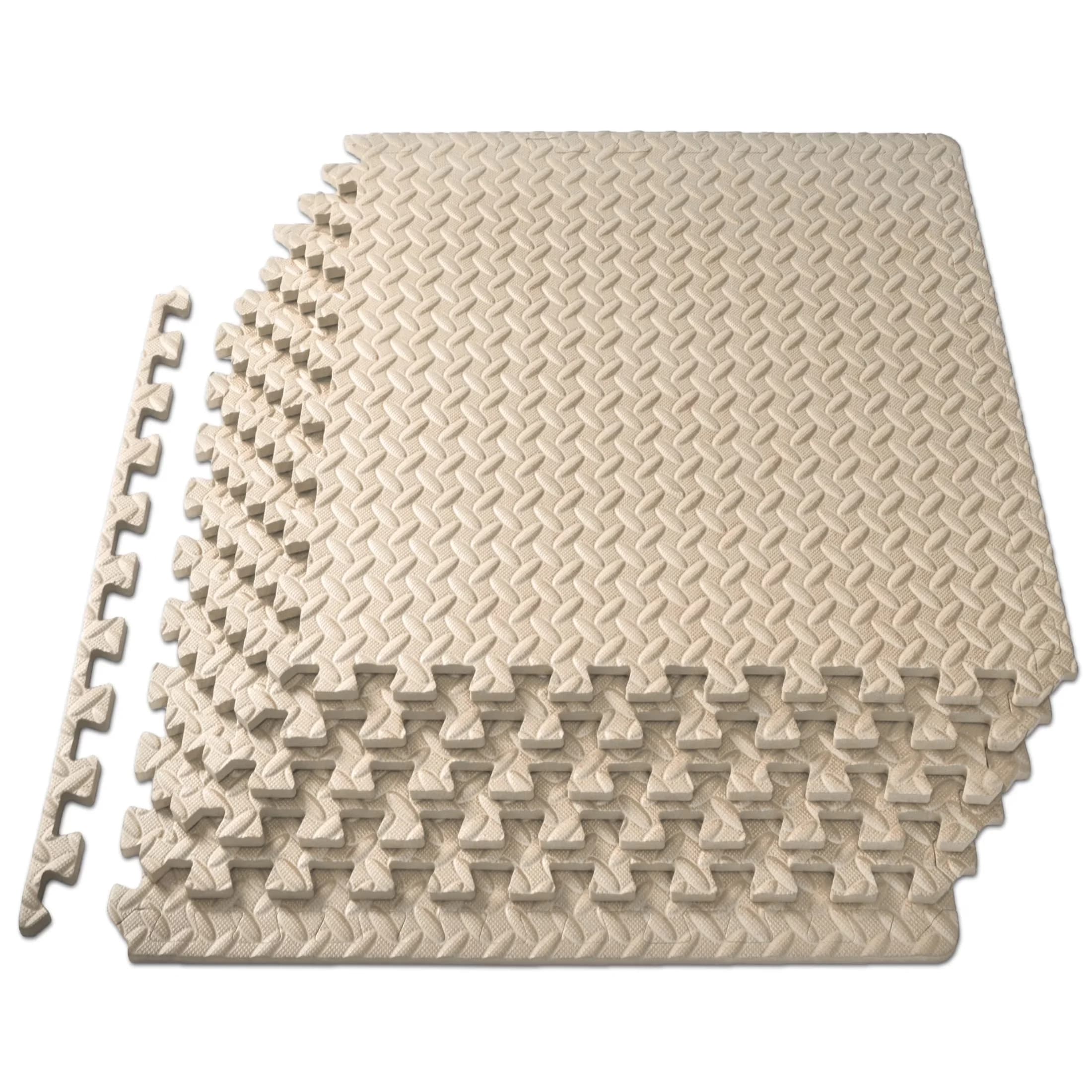 Grey Vinyl Flooring Vinyl Plank Flooring Classic with Interlocking, Puzzle Exercise Mat, 1/2" Thick EVA Foam Interlocking Tiles - Eva... Model 09C7EE