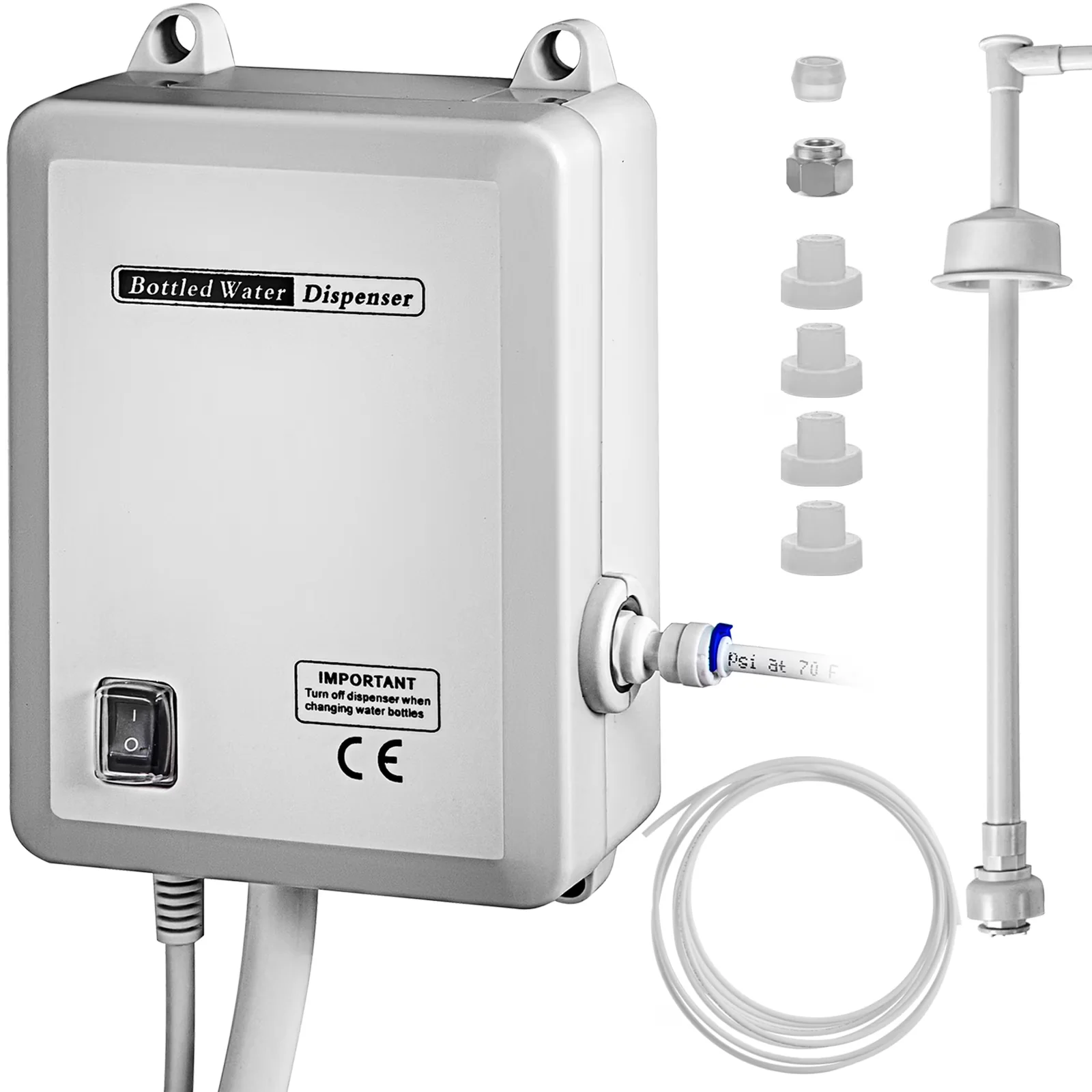 Essential Water Filtration with Portable, 20ft PE Pipe - Single Inlet for Everyday Use Model E8A3CB