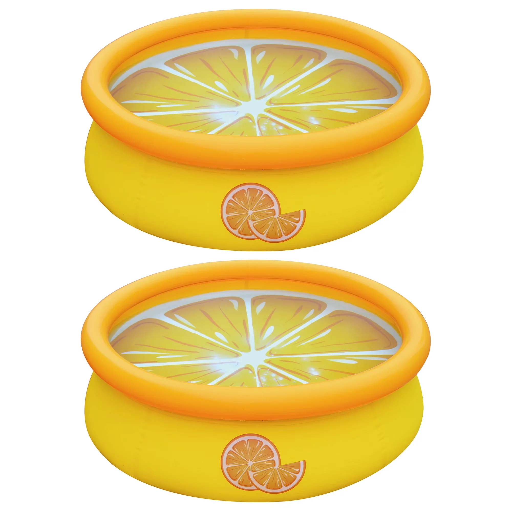 Inflatable Pool Quality with Puncture Resistant, Puncture-resistant material - Yellow Model 45C492