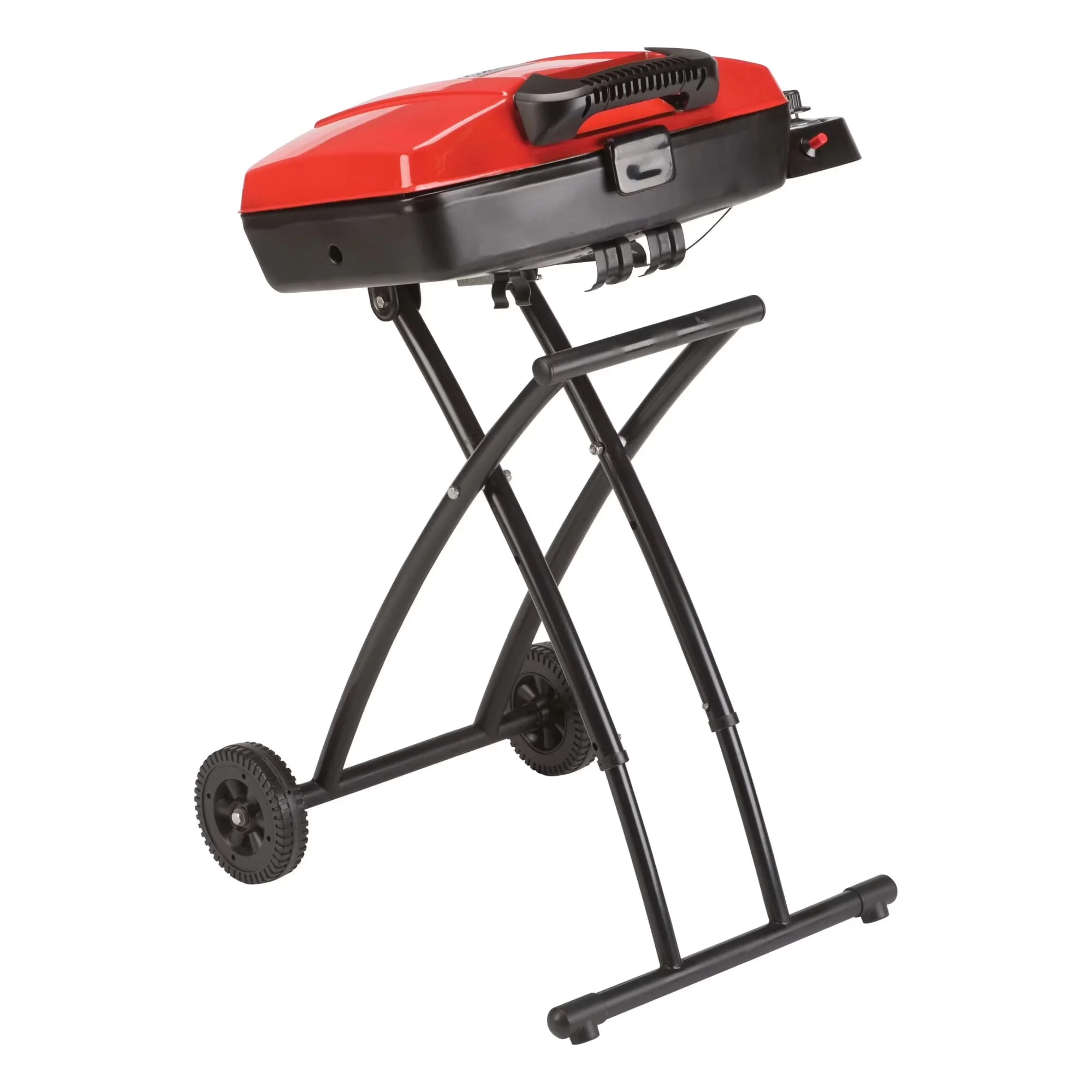 Essential Gas Grill with Portable, Large 225 sq. in. grilling area - Steel Model E8D110