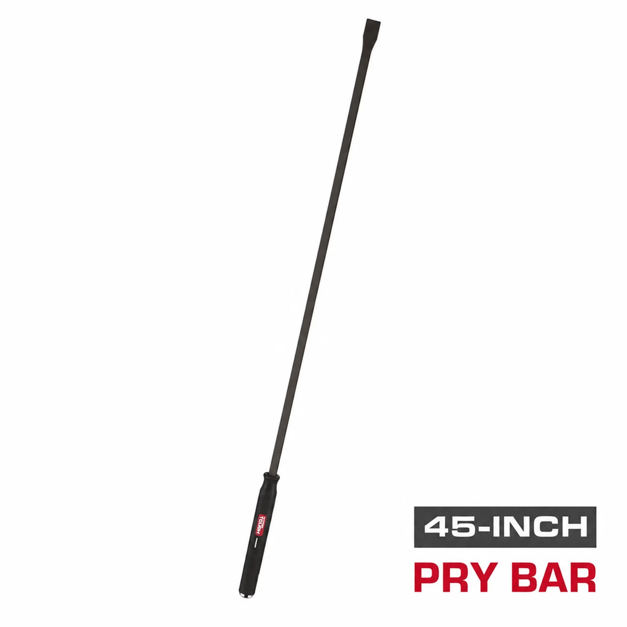 Essential Hand Tool with Rust Resistant, Heavy-Duty, 45-Inch Steel Pry Bar - Steel Black Model 03868E
