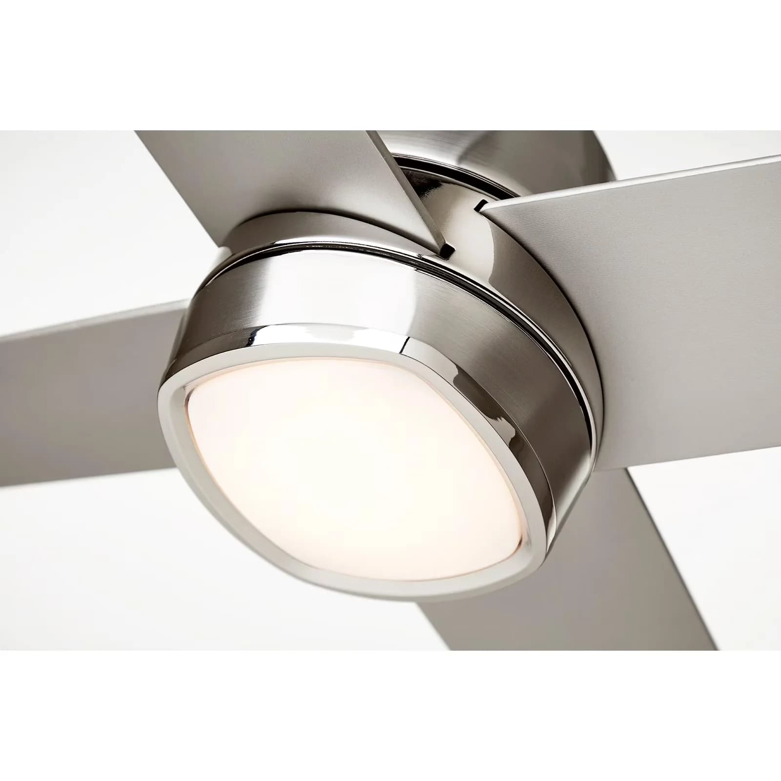 Ceiling Fan Professional with LED, Bohemian, Industrial - Glass Black 54 in Model 0C7C49