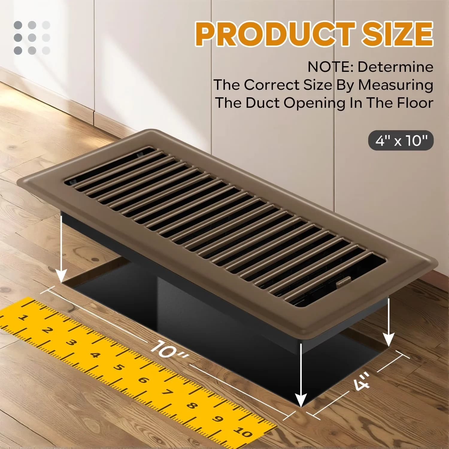 Essential Grey Vinyl Flooring Vinyl Plank Flooring with Easy To Clean - Aluminum Alloy Brown for Home Model D37FFF