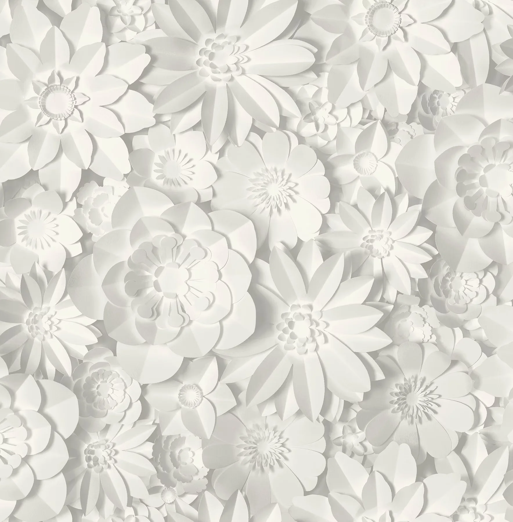 Wallpaper Wall Decals Wall Covering Durable with Washable, Unpasted paper material - White Paper Model 8241CE