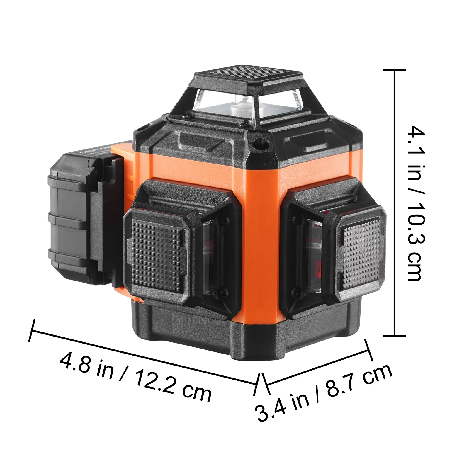 Measuring Layout Innovative with Battery - Abs, Tpe Multicolor 100ft - Built to Last Model E4D900