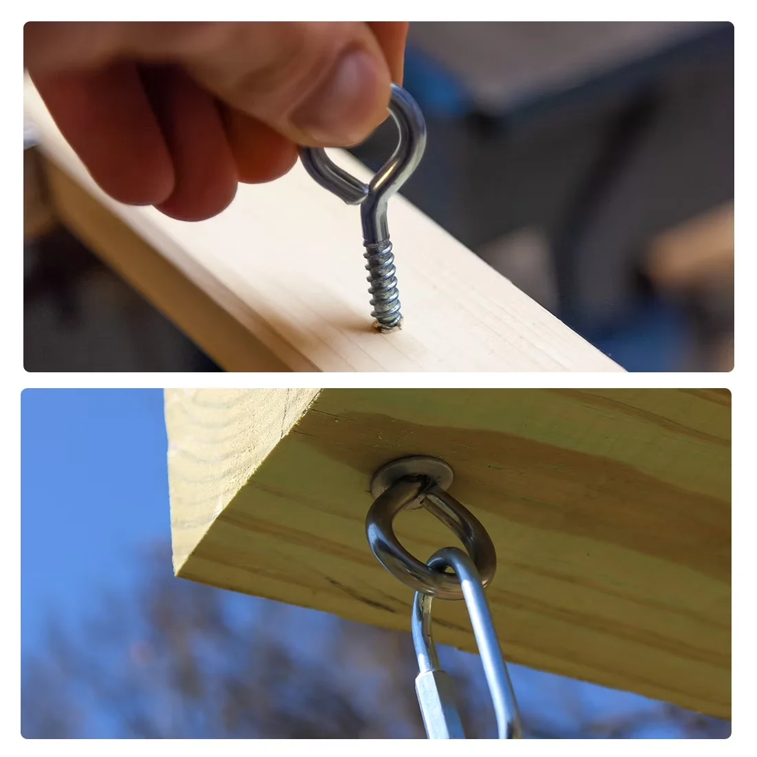 Stylish Fastener with Reusable, Thread Diameter: 2.5mm / 0.1" - Metal Silver Tone Model 3FD38B