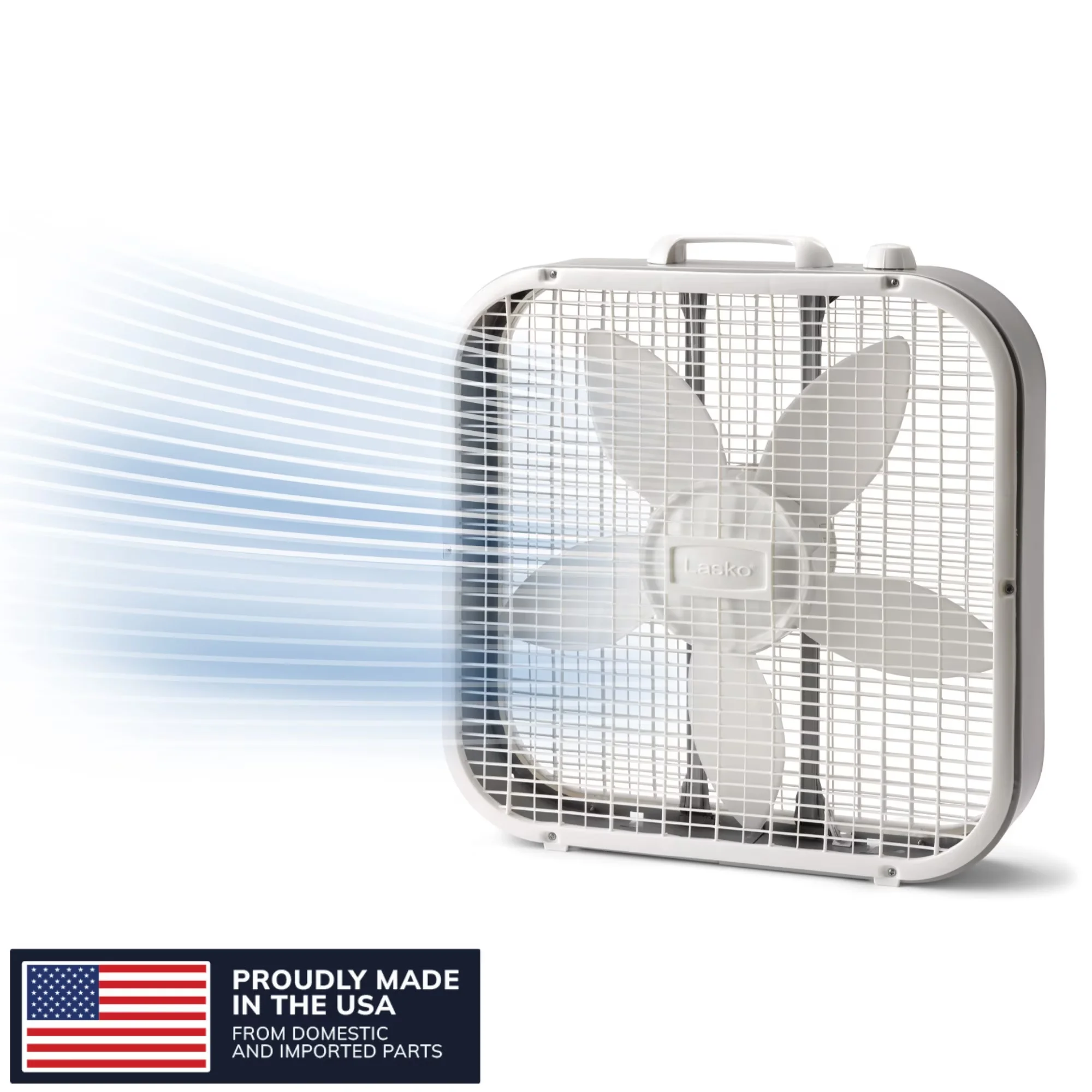 Sleek Fans In Cooling with Convertible, Weather-Resistant Motor - Plastic 28.39%; Steel 58.22%; Copper 5.79%; Aluminum 4.37%; Wires... Model 2C6B70