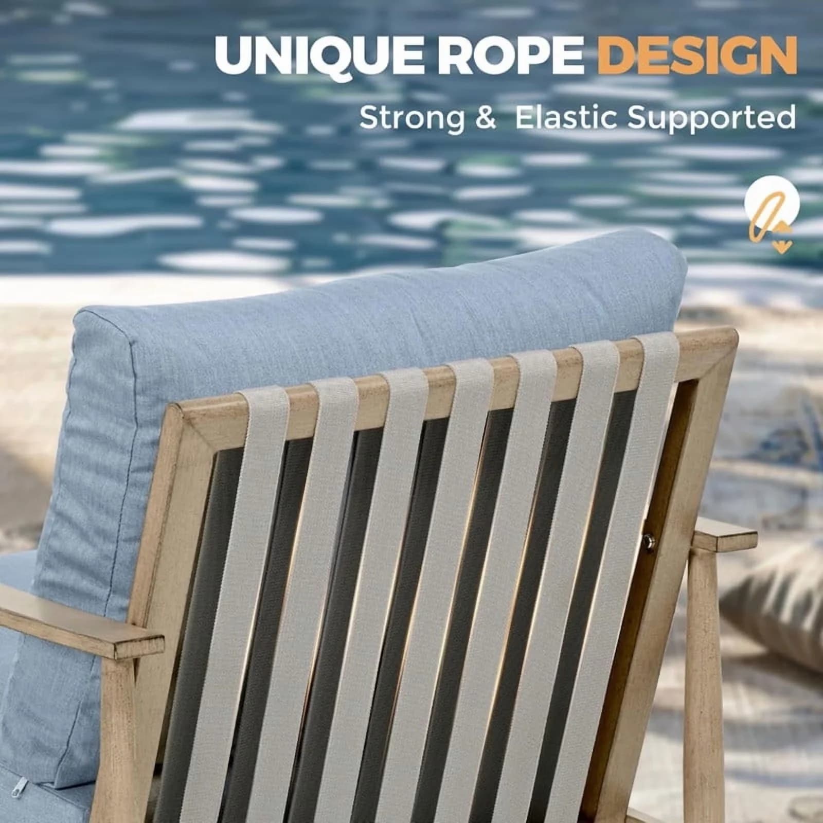 Patio Conversation Set Essential with Aluminum Sectional Chat Sets, Sofas & Coffee Table - Aluminum Brown Model A15A51