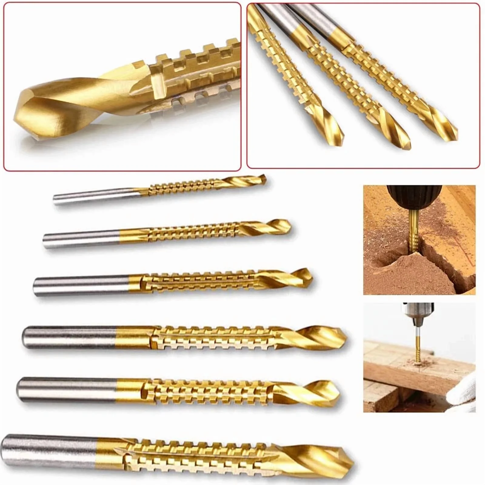 Durable Power Tool with Easy to use and practical for everyone. - 6Pcs Model 319796