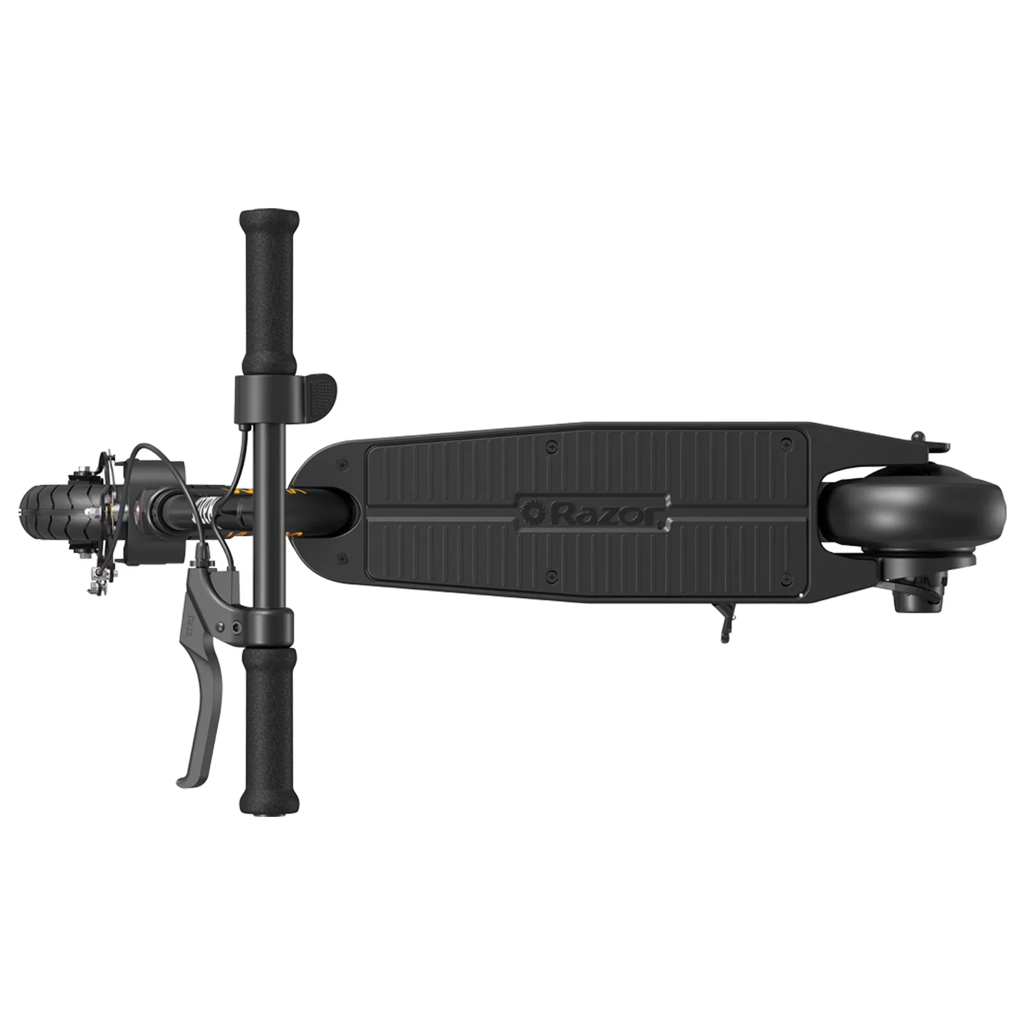 Compact Scooter with 35-Min Run Time, Ages 8+, Power Core Electric - Steel Black Model 4BE627