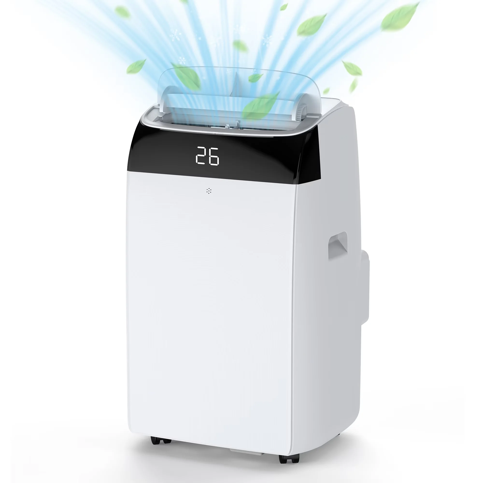 Professional Air Conditioner with 12000 BTU, Sleep Mode, Timer - White Top Cover Model 7121C0