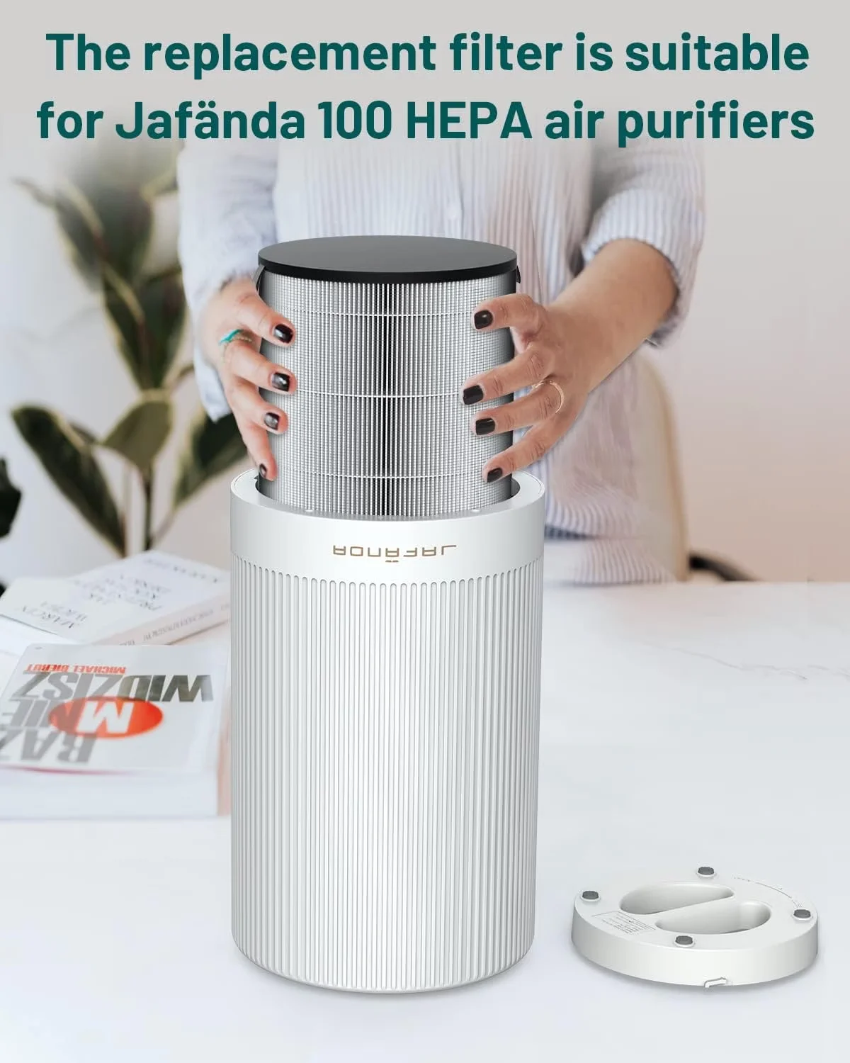 Air Purifier Innovative with Washable - Activated Carbon Filter - Professional Series Model 1EE618