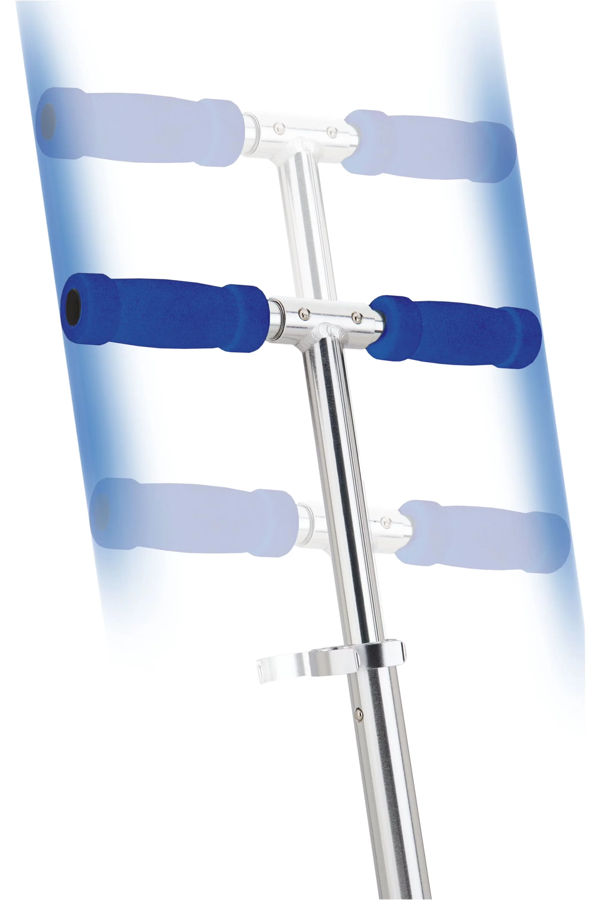 Efficient Scooter with Portable, Lightweight, Foldable - Aluminum Blue Model 417D99