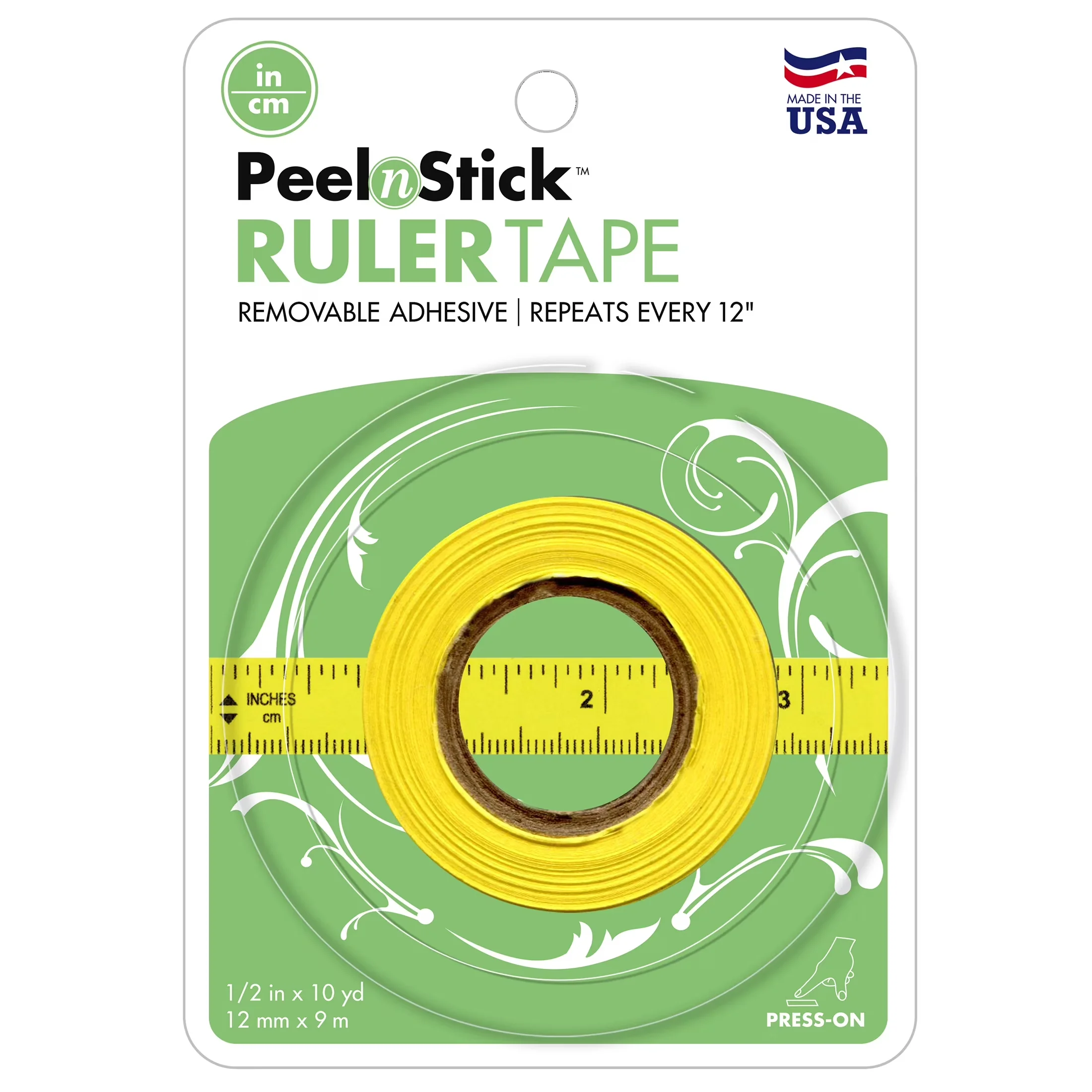 Measuring Layout Innovative with Easy To Use, Accurate Measurement - Yellow Tape Model 984F14