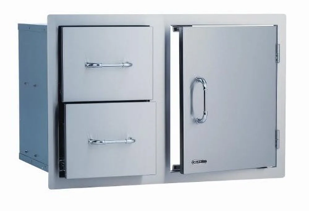 Versatile Combo Grill - Steel Stainless Steel 30 - Professional Series Model A5819B