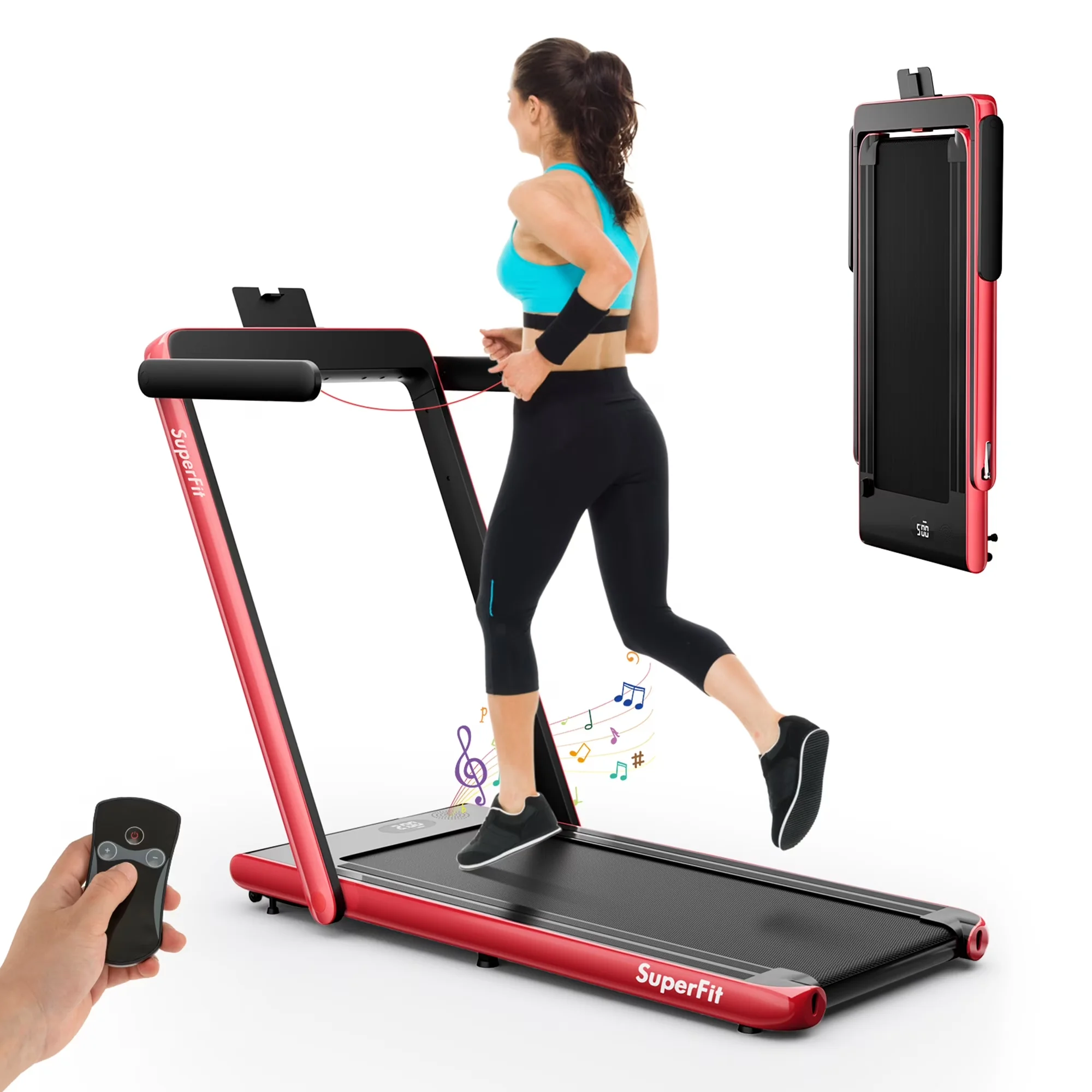 Home Gym Reliable with Digital Display, Bluetooth Compatible - Metal, Abs 49" x 27" x 42" Model B43192