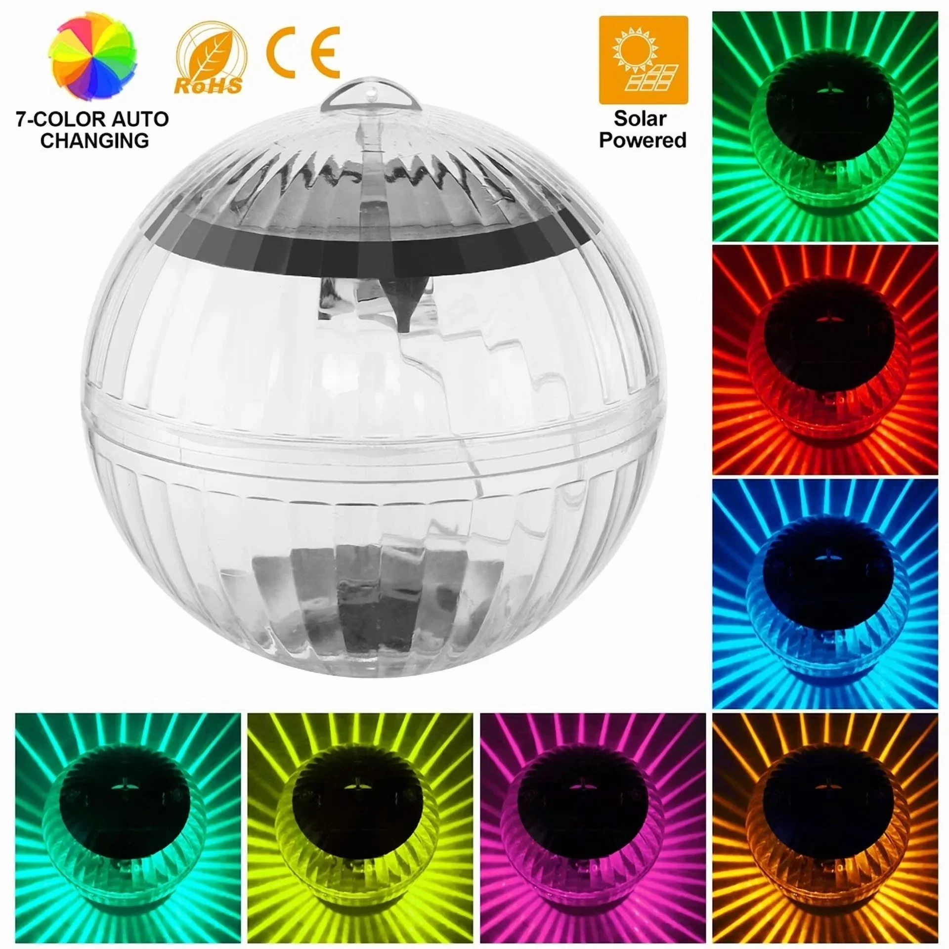 Reliable Ceiling Lights Fixture with LED, Solar - Multicolor Waterproof Model B355D7