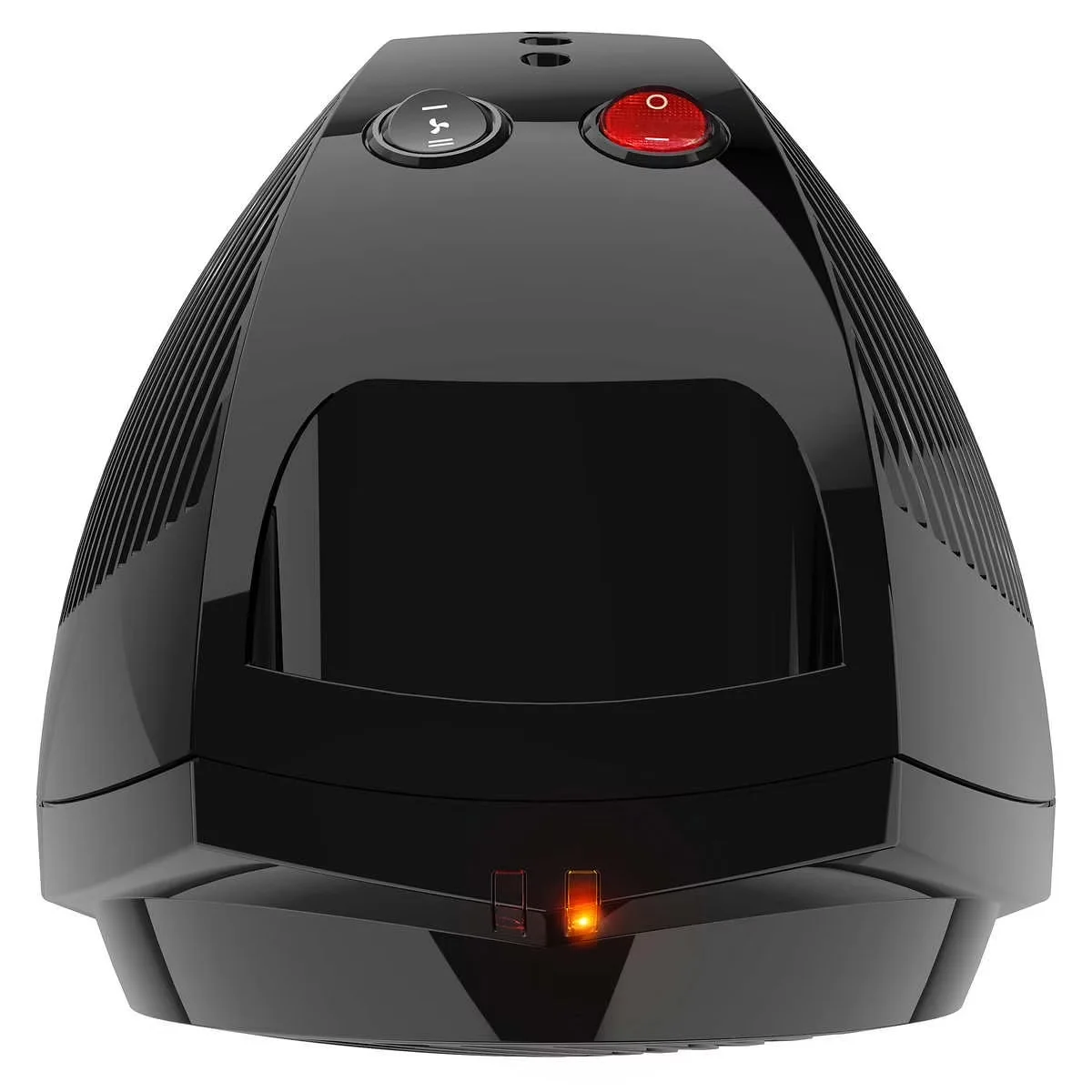 Stylish Portable And Electric Space Heater with Automatic Shutoff, 2-Pack, Cool Touch Case - Black Model ABCAEB