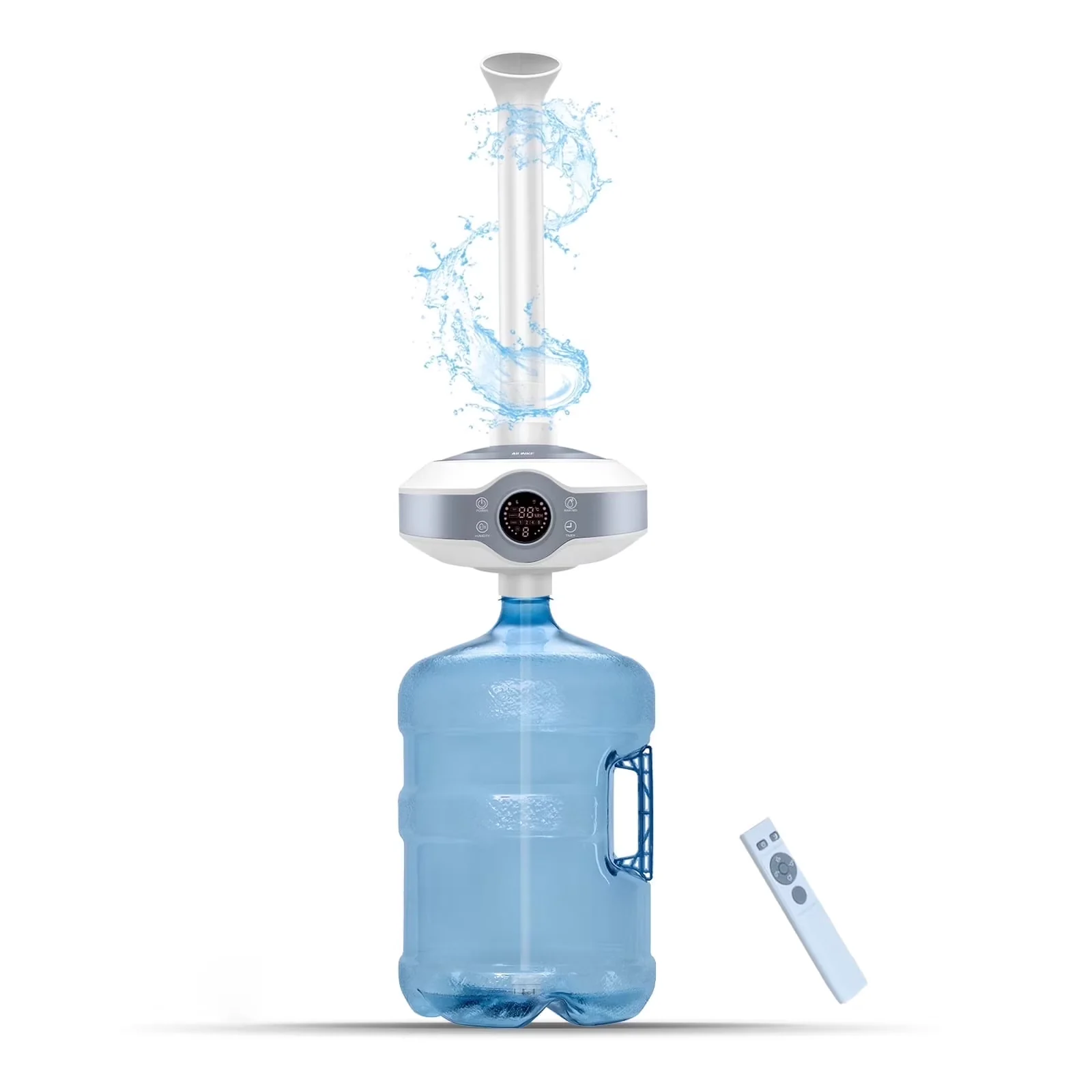 Humidifier Durable with Remote Controlled, Timer, Adjustable Humidistat - White Model 7D8C18