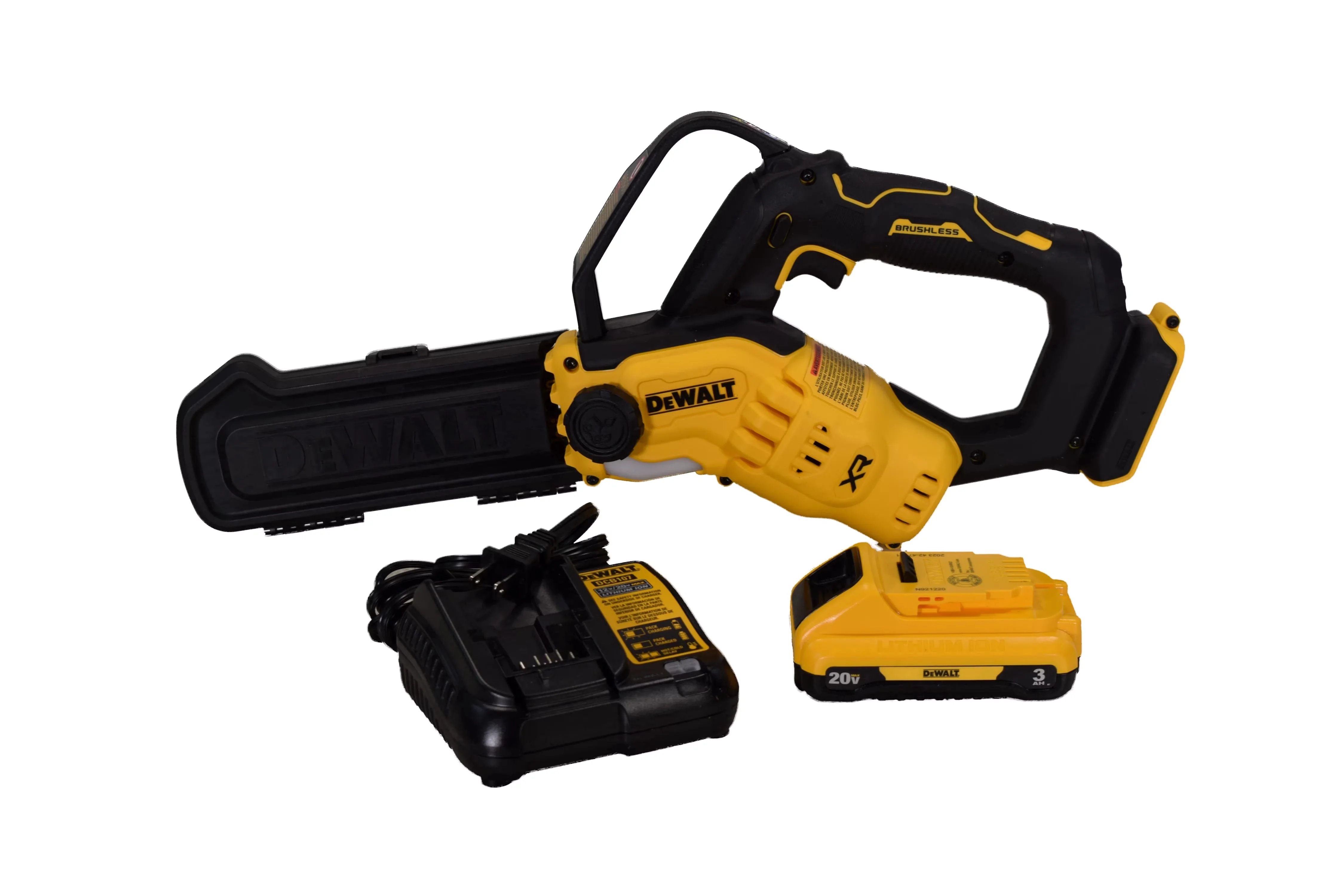 Modern Chainsaw with Battery, 20V, Automatic Chain Oiler for General Purpose - Model 7E3BA6