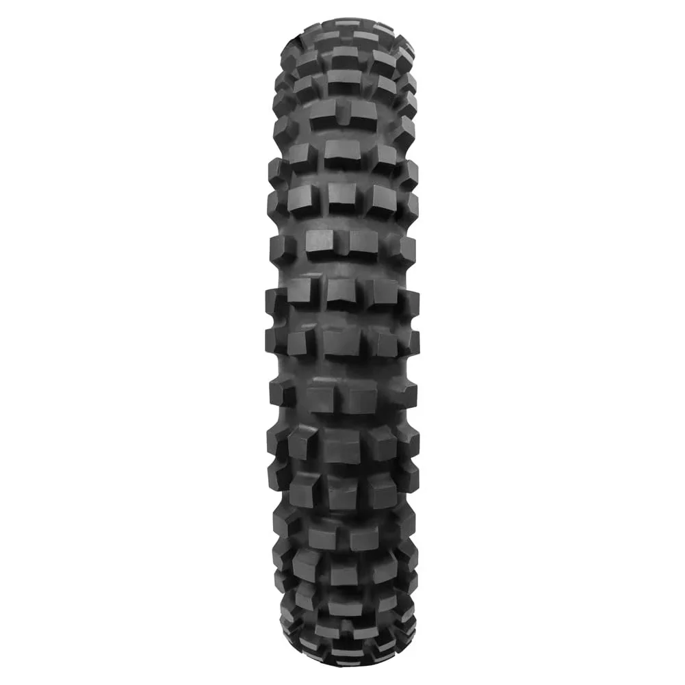Motorcycle Tire Modern with Recon Hybrid® 110/100x18, Tube type tire. - Black Model ECD408