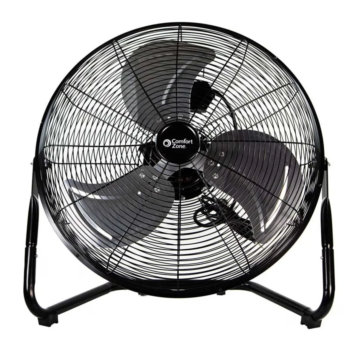 Fans In Cooling Innovative with Tilt Mechanism, Convenient Carry Handle and Rubber Feet, 180-Degree Adjustable Tilt - Black All-Metal Model 972587