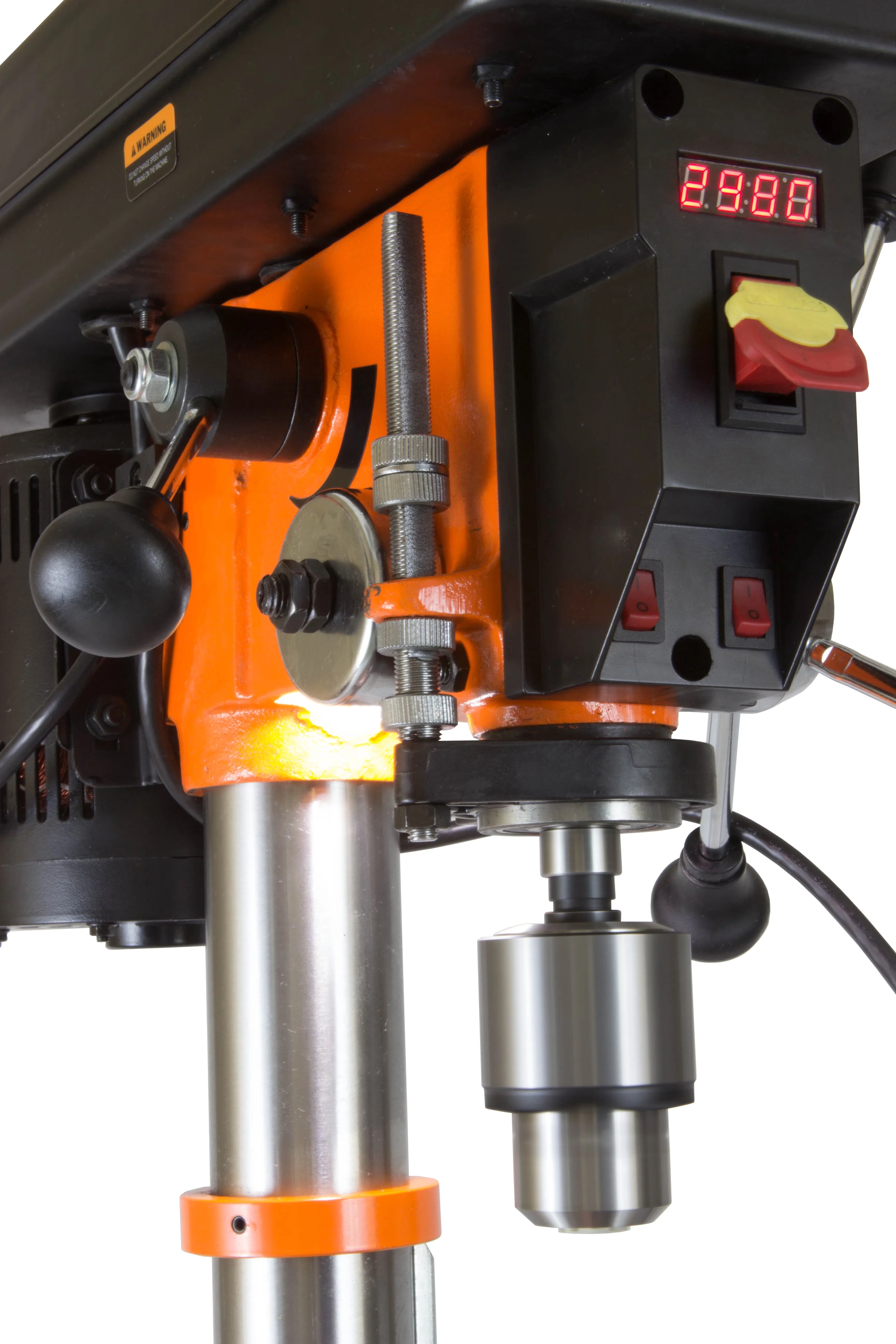 Quality Woodworking with LED, Laser and LED Work Light, Cast Iron Construction - Black Model 82B6E8