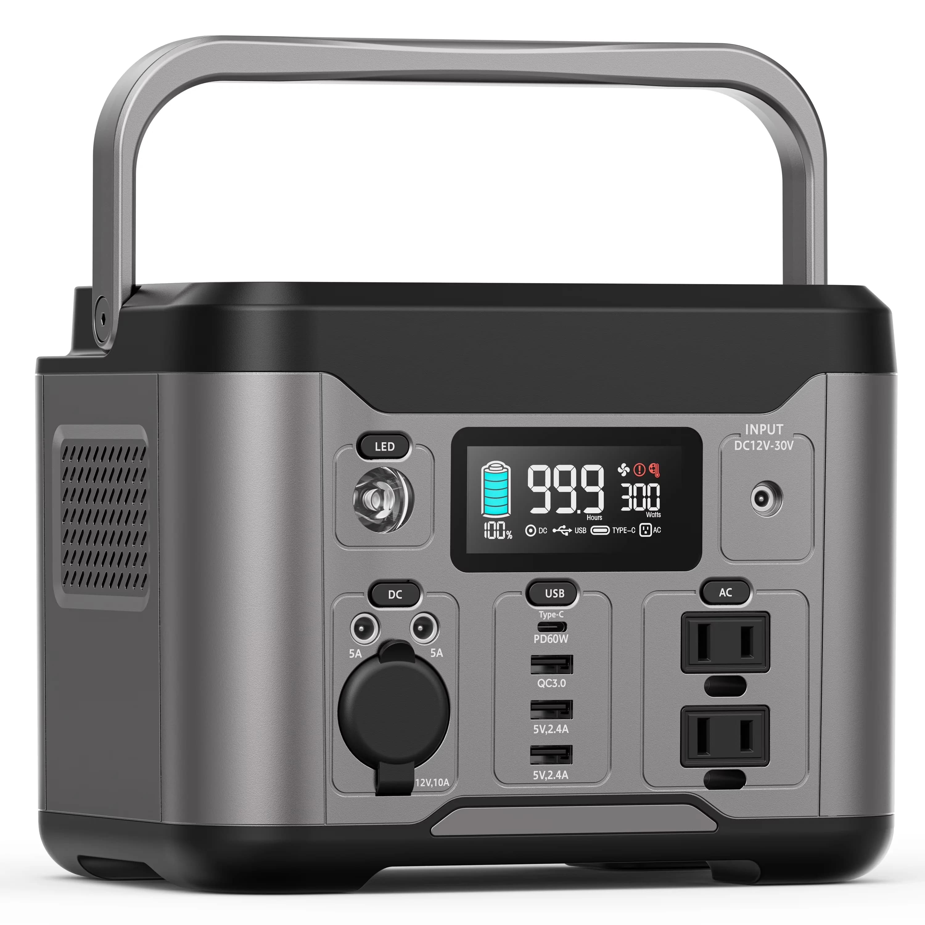 Professional Generator with 300W, 120V, Short Circuit Protection - Long-Lasting Performance Model 03A3CB