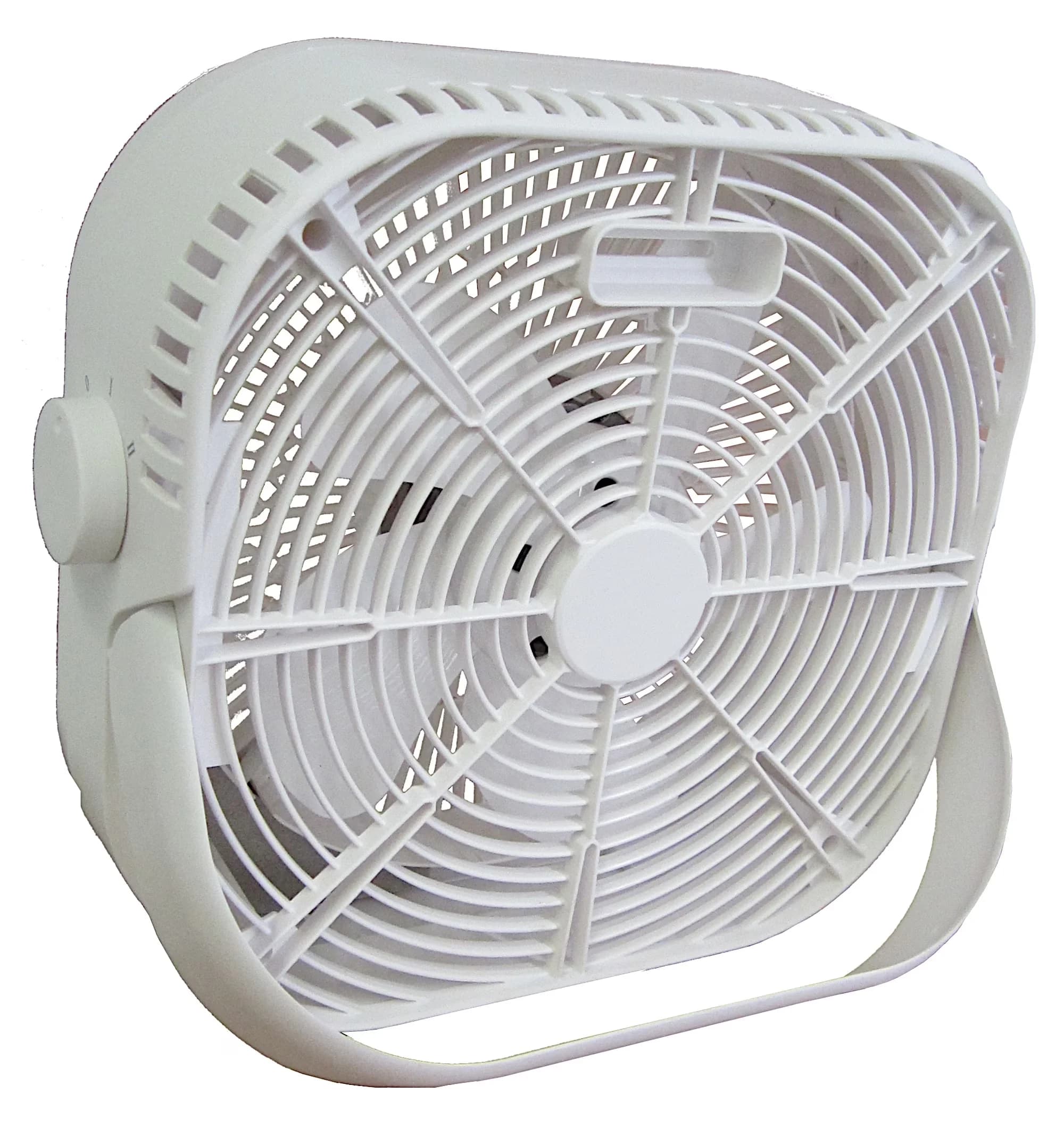 Premium Fans In Cooling with Adjustable Height, 6 ft. power cord for flexible placement - White Plastic Model 90CE47