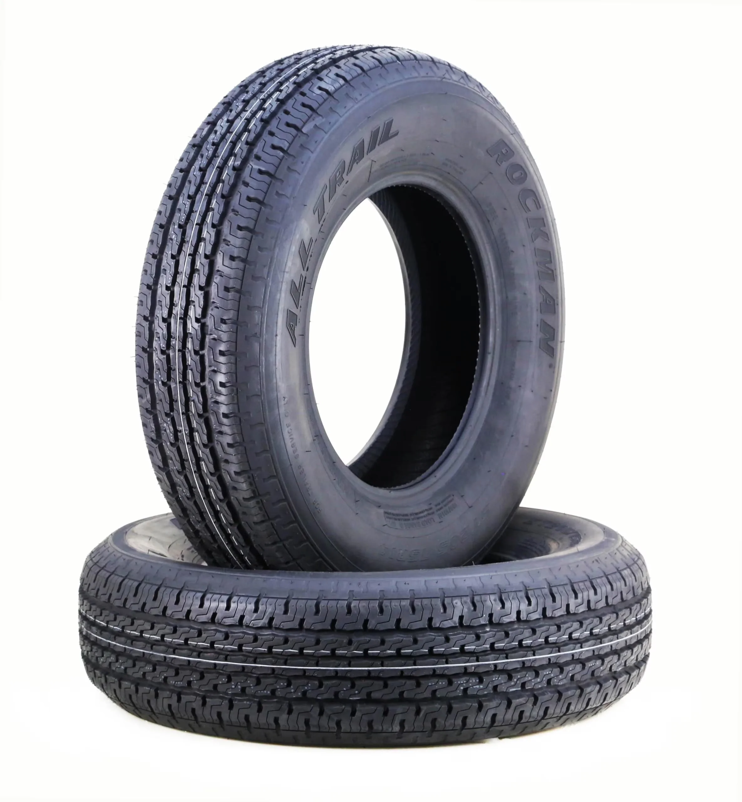 Quality Trailer Tire with Durable Construction, Set2 - ST205 - Industrial Grade Model 68C853