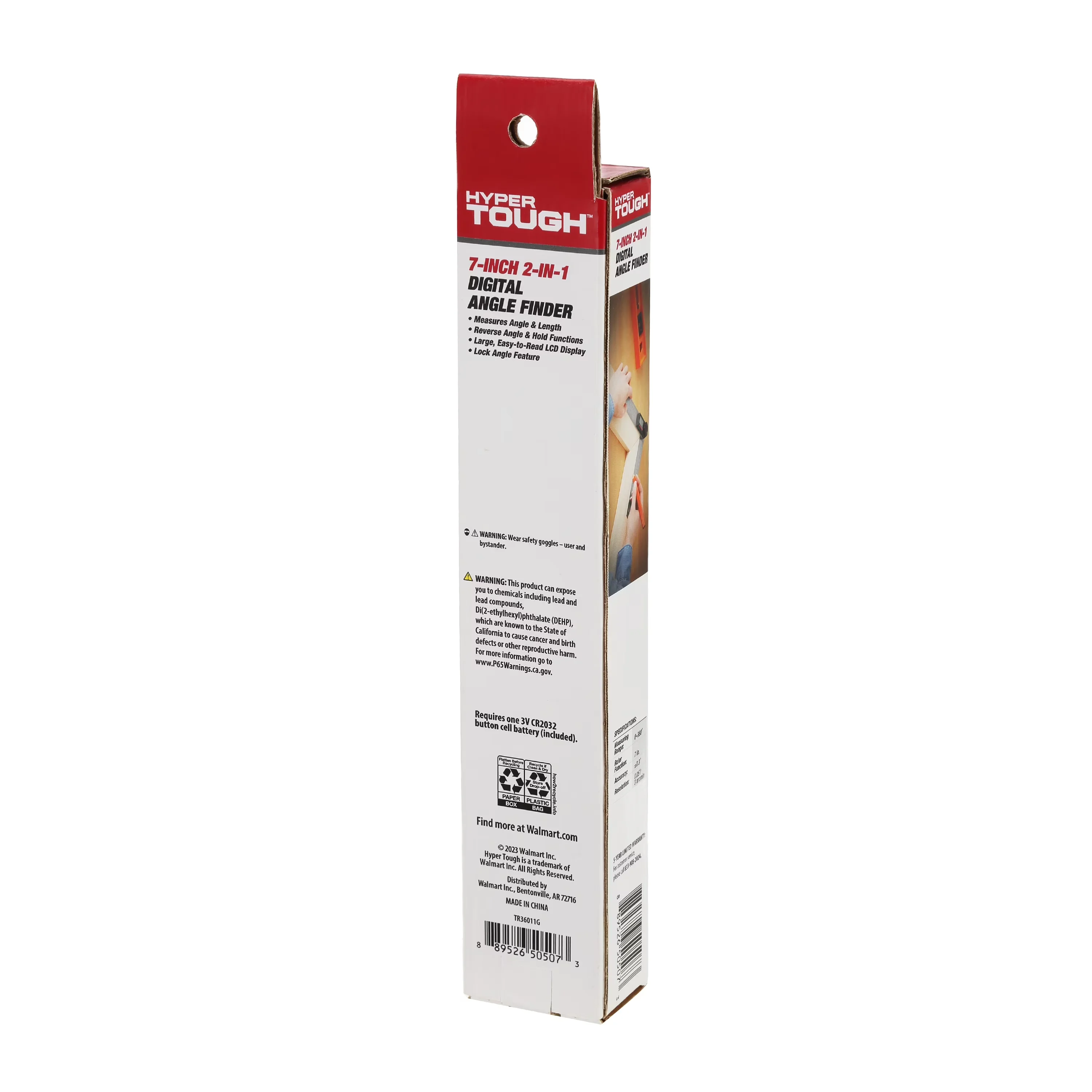 Quality Measuring Layout with With Hold Function, Ruler Function, Length 7inch - Steel Model 2BA8E5