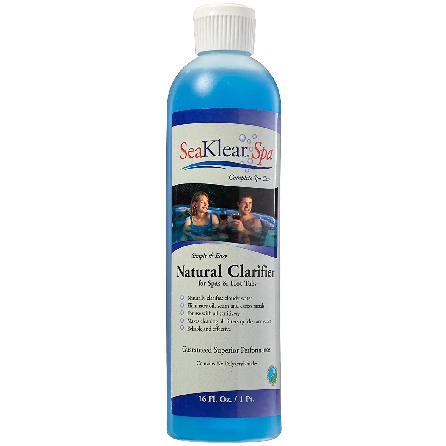 Quality Hot Tub with Sold in 1 pint bottles, 1 Pint - 11" x 8" x 10" Natural Model DDD079