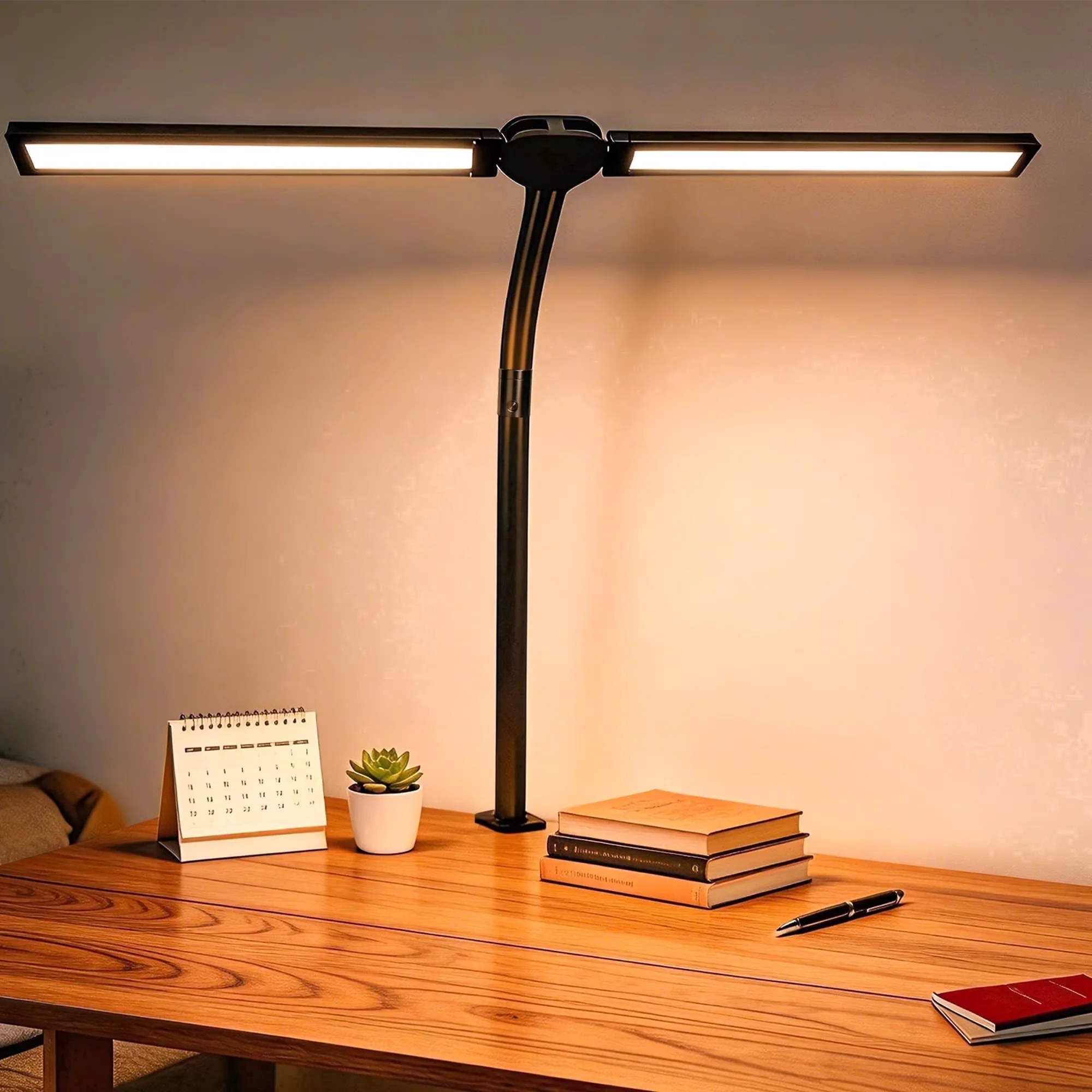 Desk Lamp Innovative with LED, Eco Friendly, Energy Efficient - Aluminum Alloy Black Model 6DCC9F