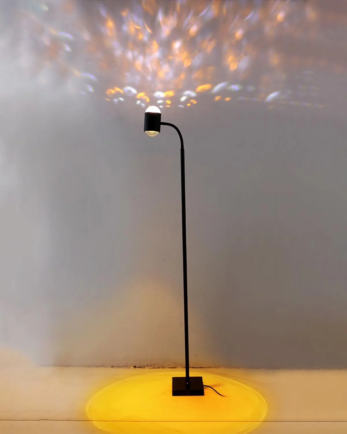 Lamp Set Professional with LED, Mid-Century, Adjustable Height - White Metal Model 2BA52A