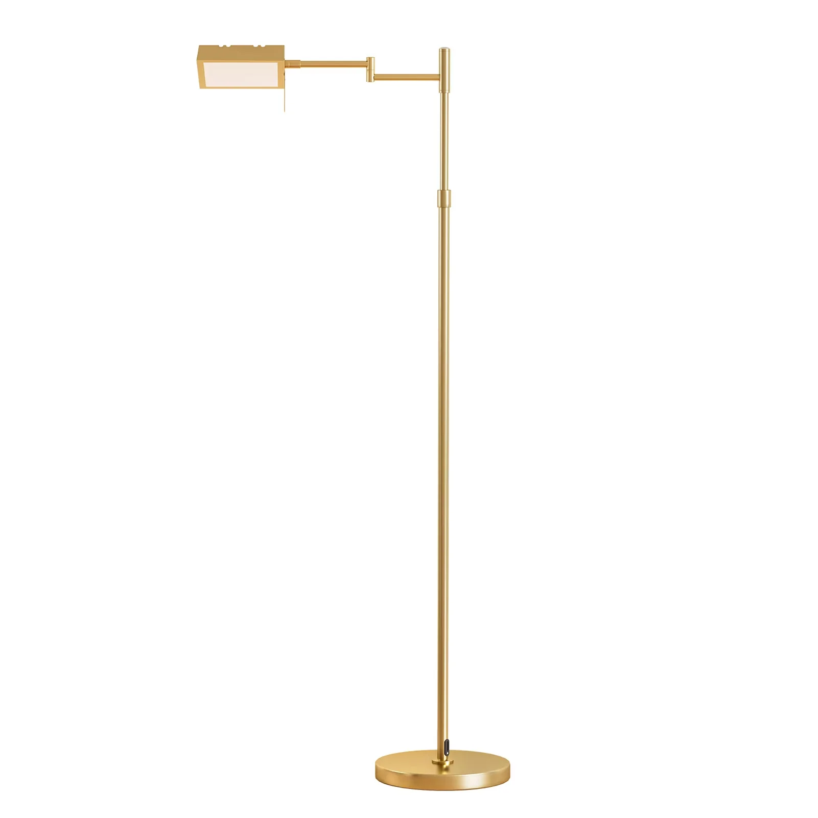 Stylish Lamp with LED, 12W, Dimmable - Metal for Living Room, Bedroom - Sleek Profile Model A6D456