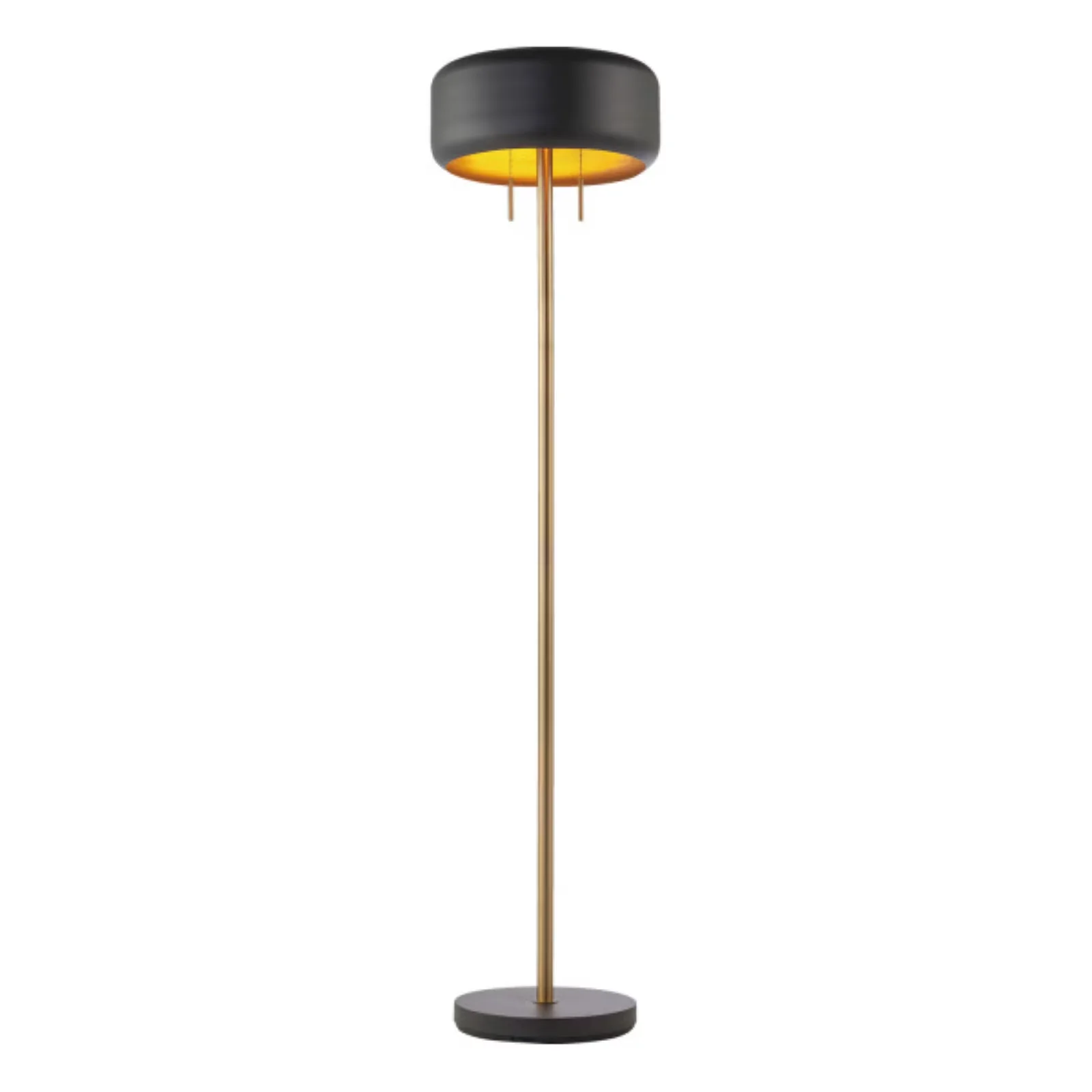 Essential Floor Lamp with Incandescent, Energy Efficient, Industrial - Metal Gray Model 05F0A5