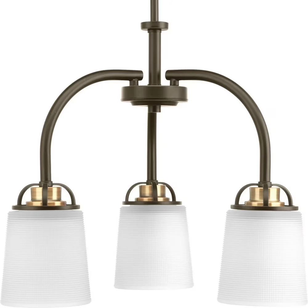 Durable Ceiling Lights Fixture with Incandescent, Energy Efficient - Brown Glass, Steel Model B5A1A5