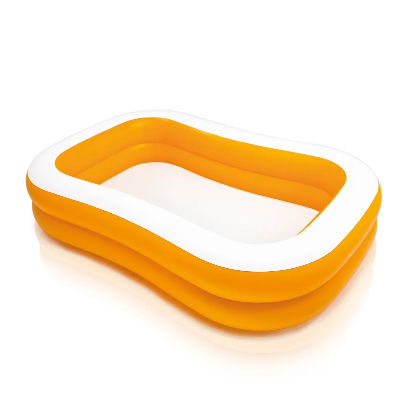 Quality Inflatable Pool with Volume Capacity: 137 Gallons, Maximum Depth: 18 Inches - Orange Model 3CA9F3