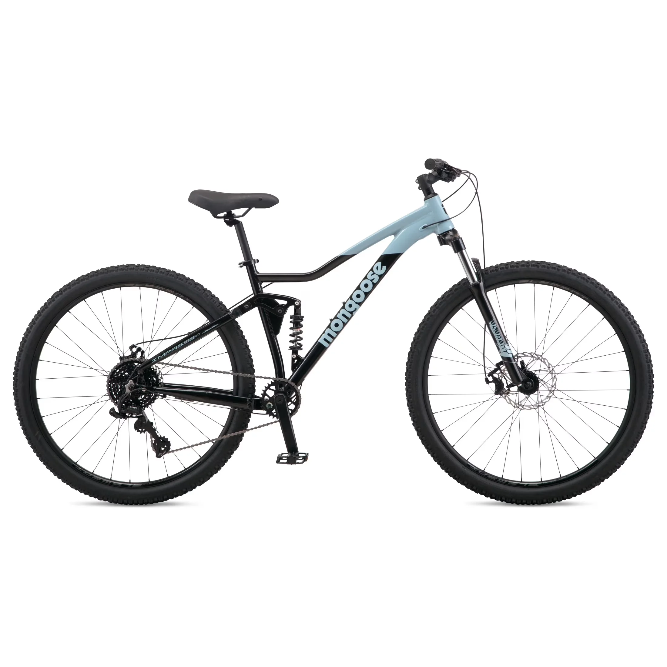 Mountain Bike Innovative with Adjustable Seat Height, Black/Blue - Black Model 560E4F