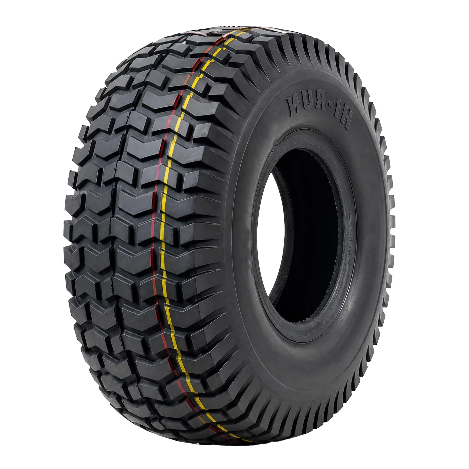 Lawn Mower Tire Versatile with Smooth, SU12 13x5.00-6 2PR Light Duty and Garden - Black Model 9E452B