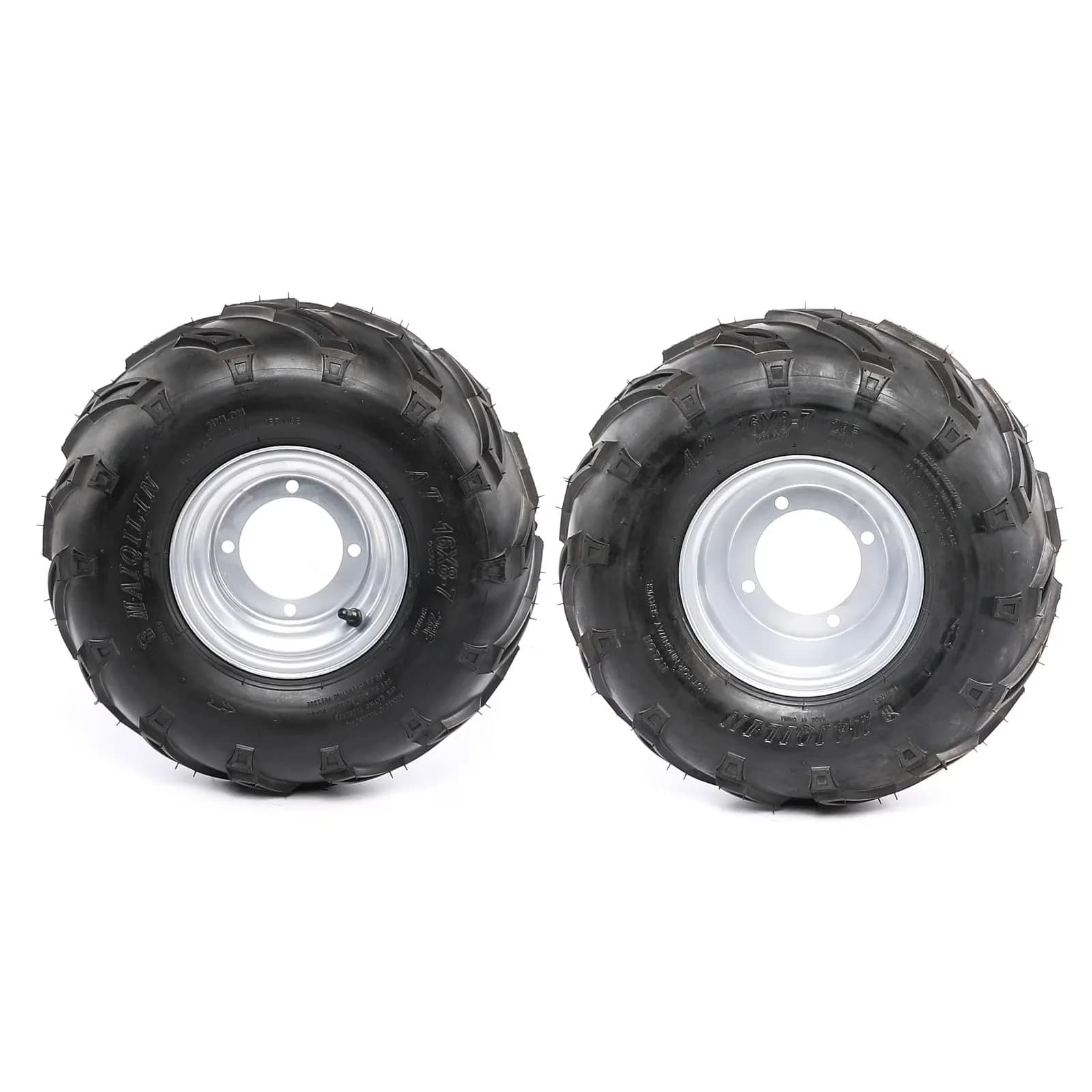 Premium Golf Cart Tire with Heavy-Duty, 4 Bolt, 110mm bolt distance, Wheel hub: 3 Bolt, 78mm bolt distance - Model 8F2C7D