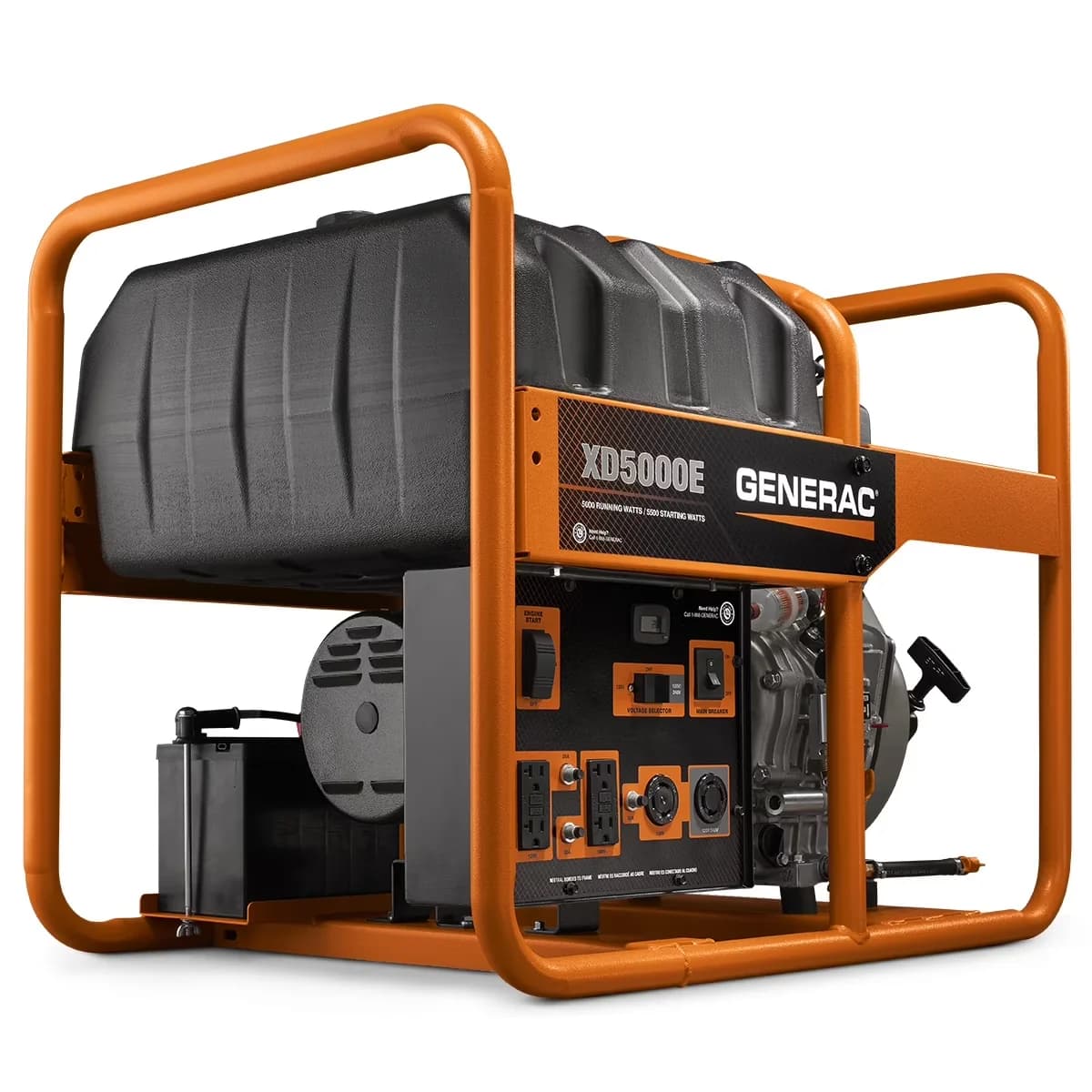 Efficient Generator with 5000W, Hour Meter, 5000W Electric Start Power - Model 61C112