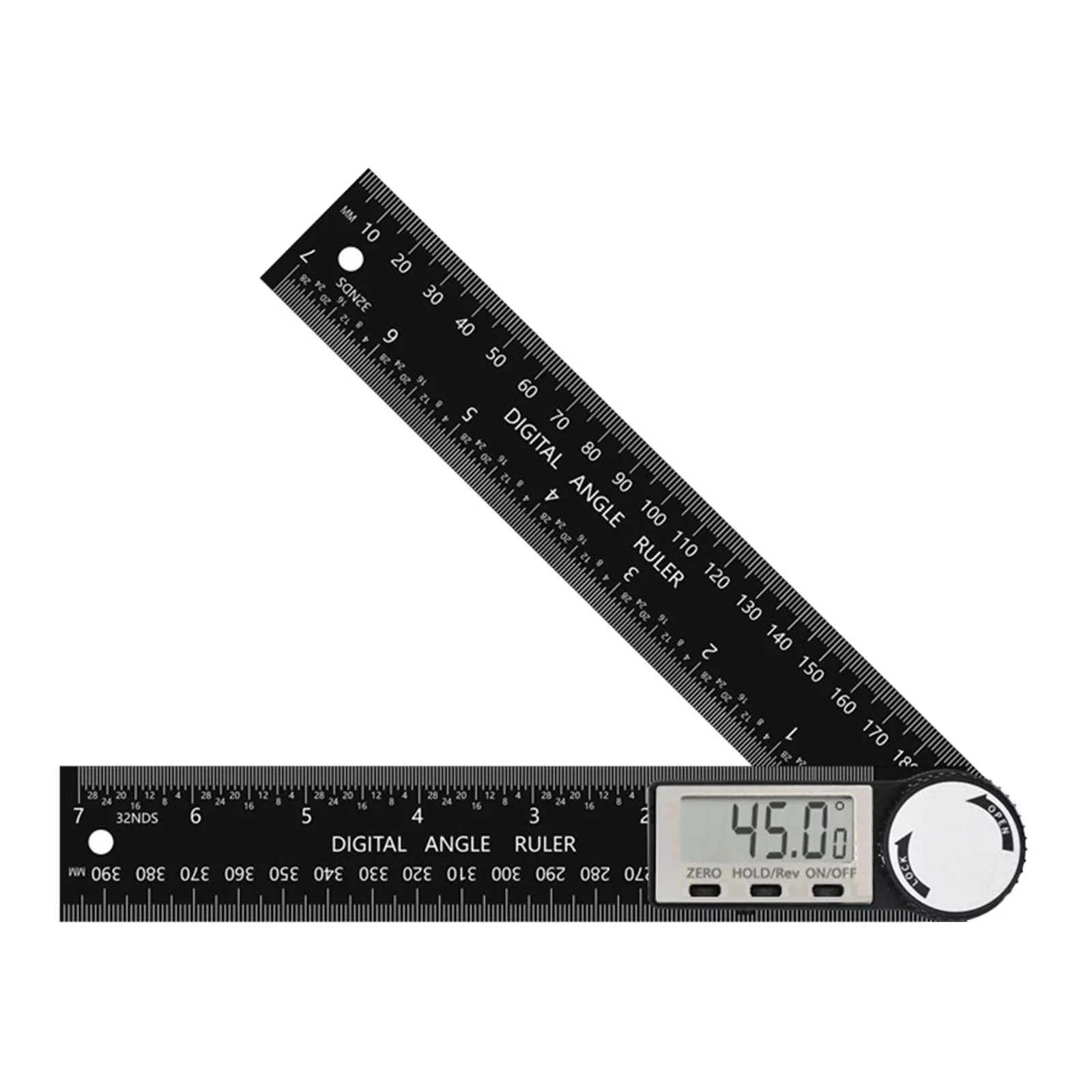 Innovative Measuring Layout with 2 in 1 Digital Angle Finder, Quick Display - Plastic for Home Model DFC1DA