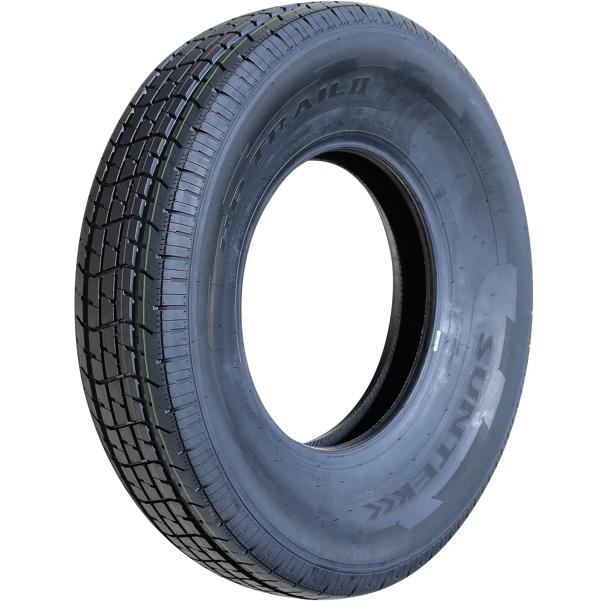 Compact Trailer Tire with Fits Multiple Makes And Models, Wheel/Rim Not Included - Model F03A51