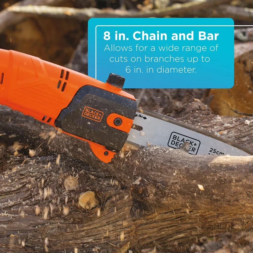 Premium Pole Saw with Battery, 20V, 20V MAX Lithium-Ion 8" (Bare) - Multicolor Model ECD29B