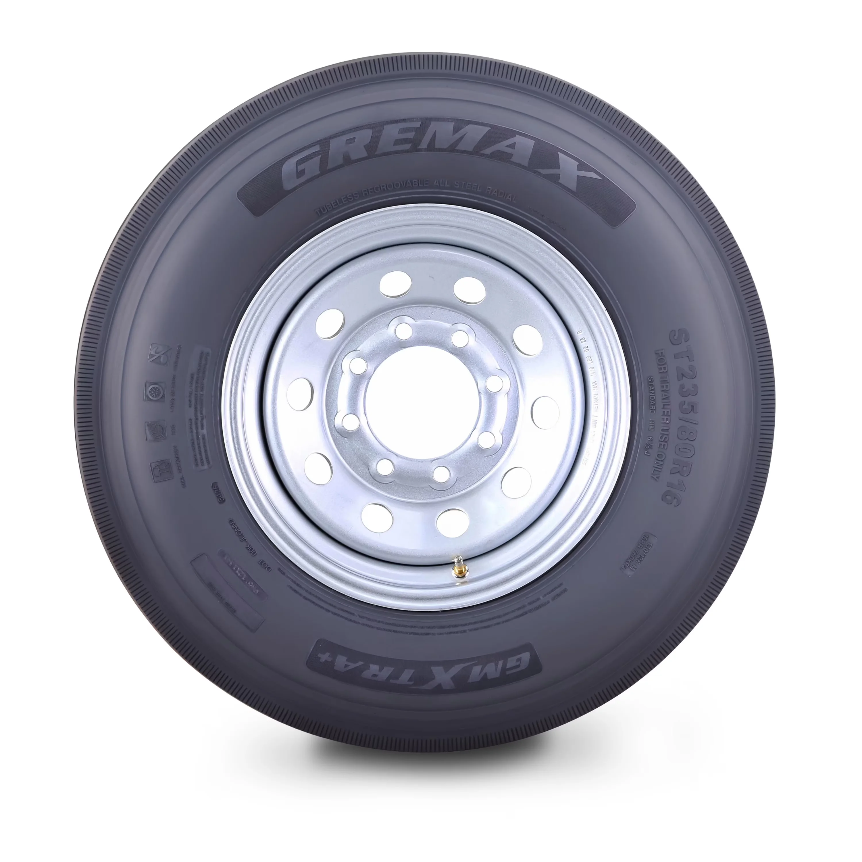 Reliable Trailer Tire with Heavy-Duty, SET 2 - ST235 - Quality Construction Model 732A93