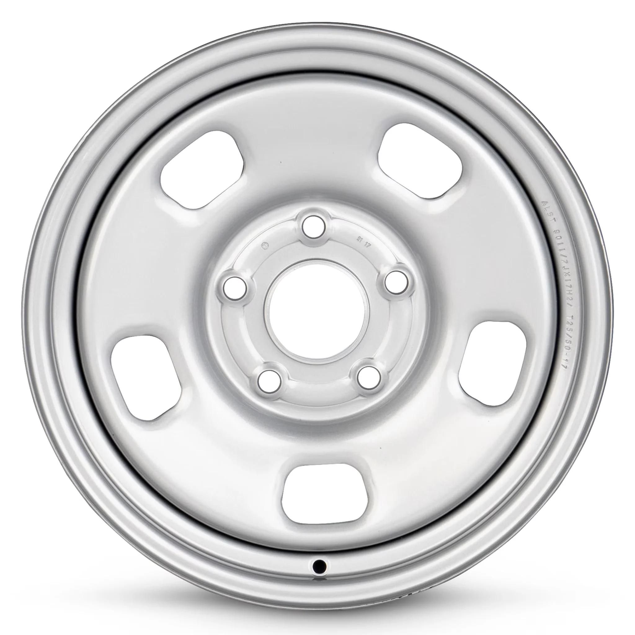Wheels And Rim Compact with Limited lifetime warranty, Quality-controlled before shipping - Steel Silver Model 607A54