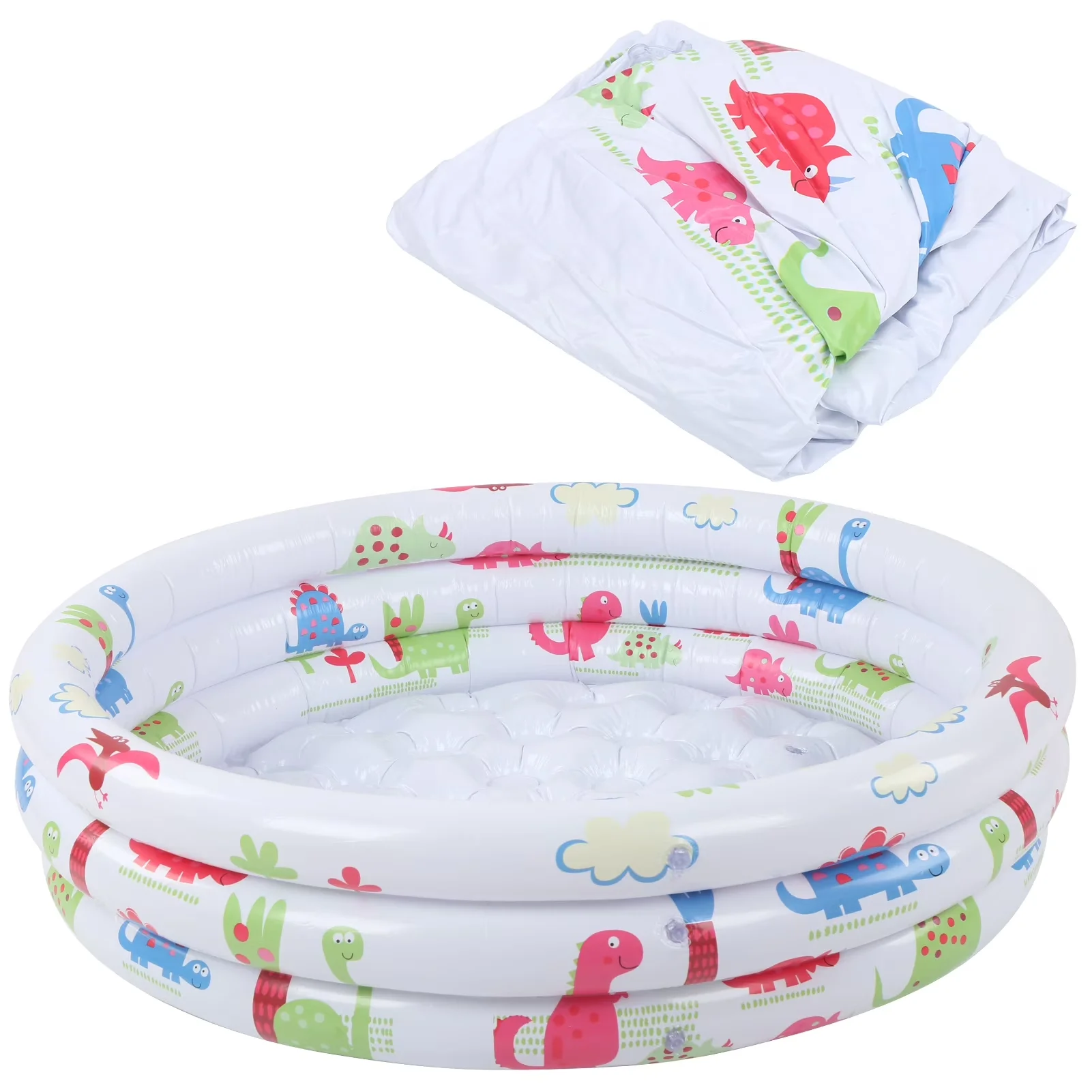 Professional Inflatable Pool with Puncture Resistant - Multicolor 90CM Model 9FD2DA