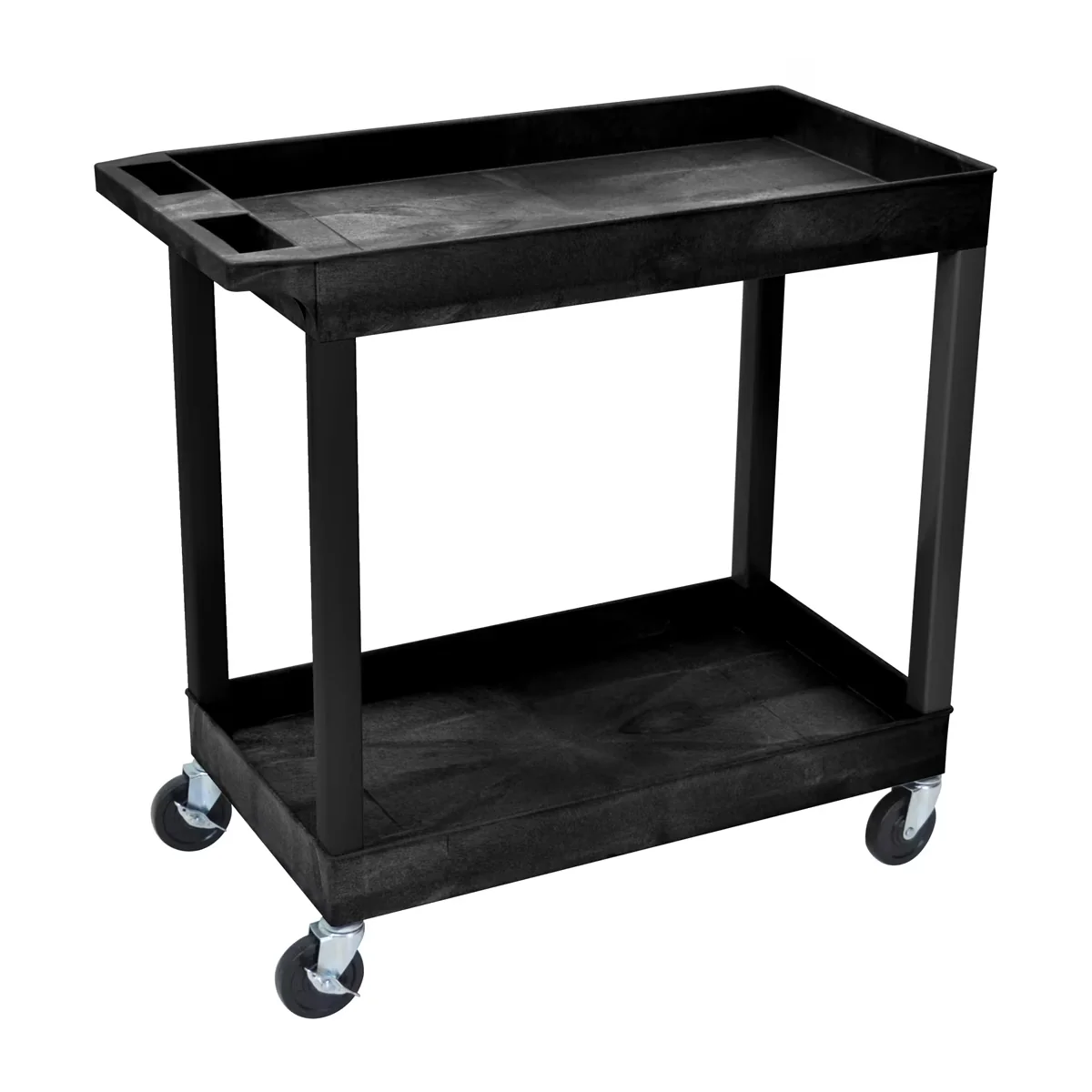 Premium Garage Storage Supply with Rolling, Contemporary - Black EC11 - Low Maintenance Model 7A2EFB